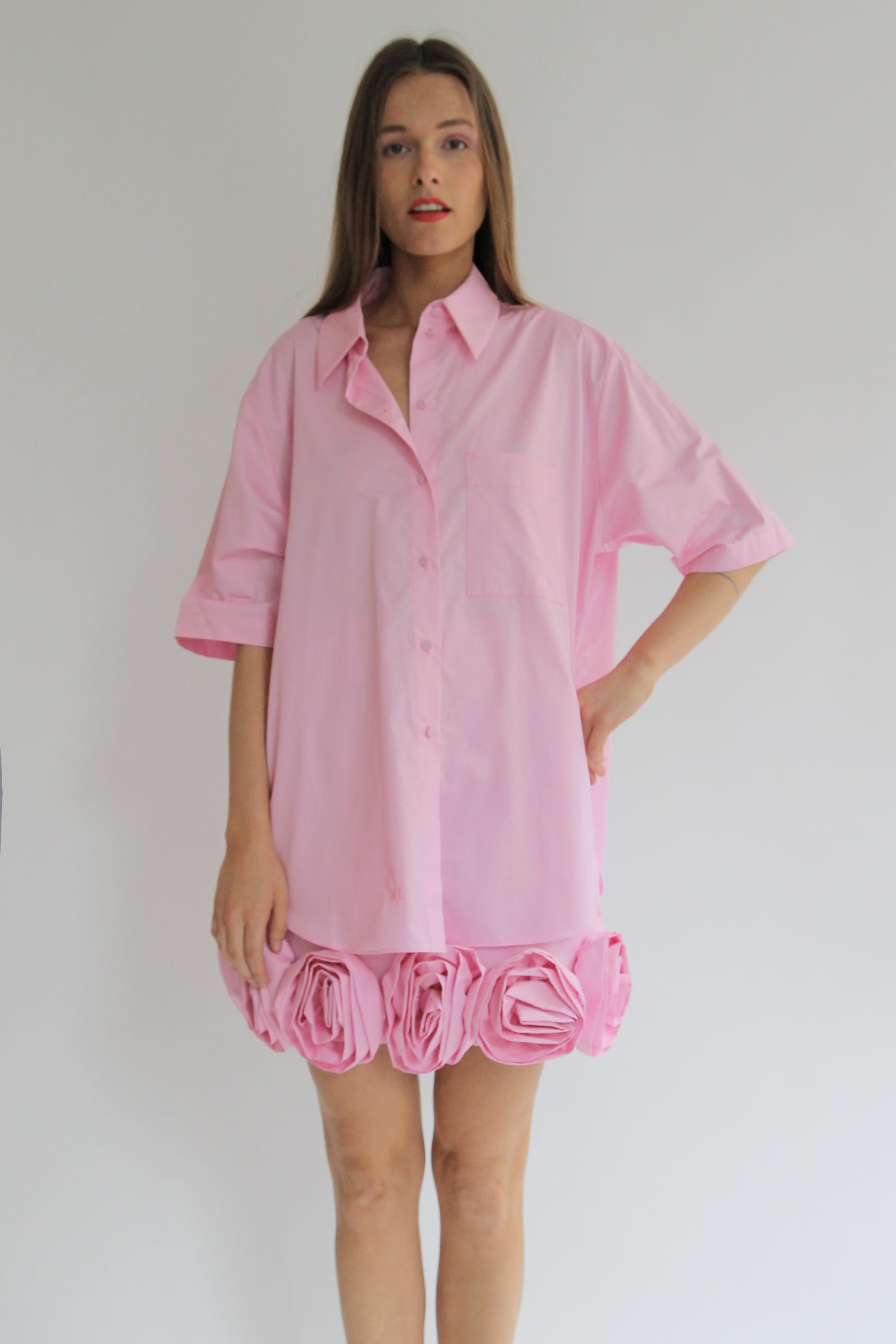 MR. LARKIN, Babette Skirt, Carnation
