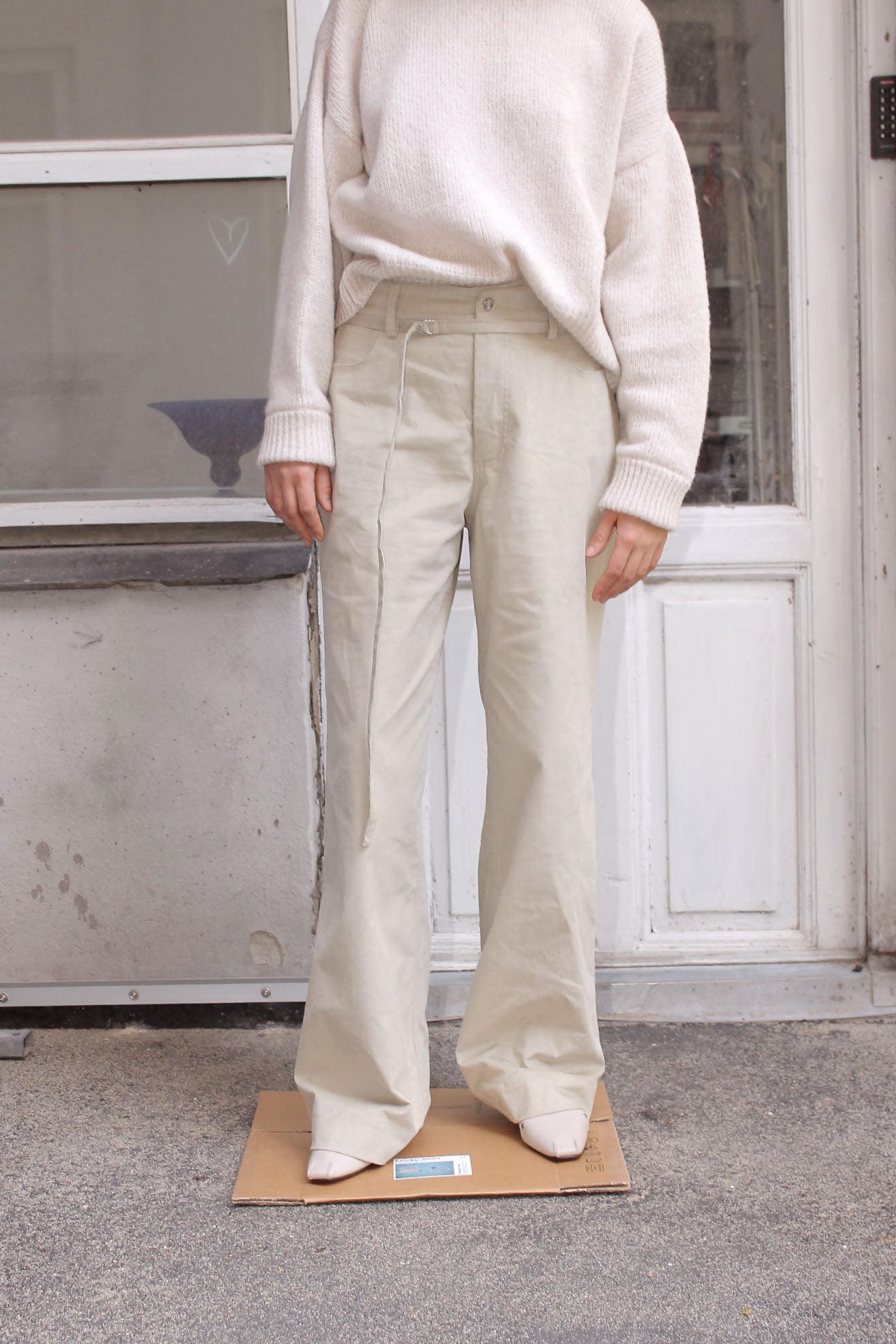 MR. LARKIN, Betty Corduroy Jean, Stone