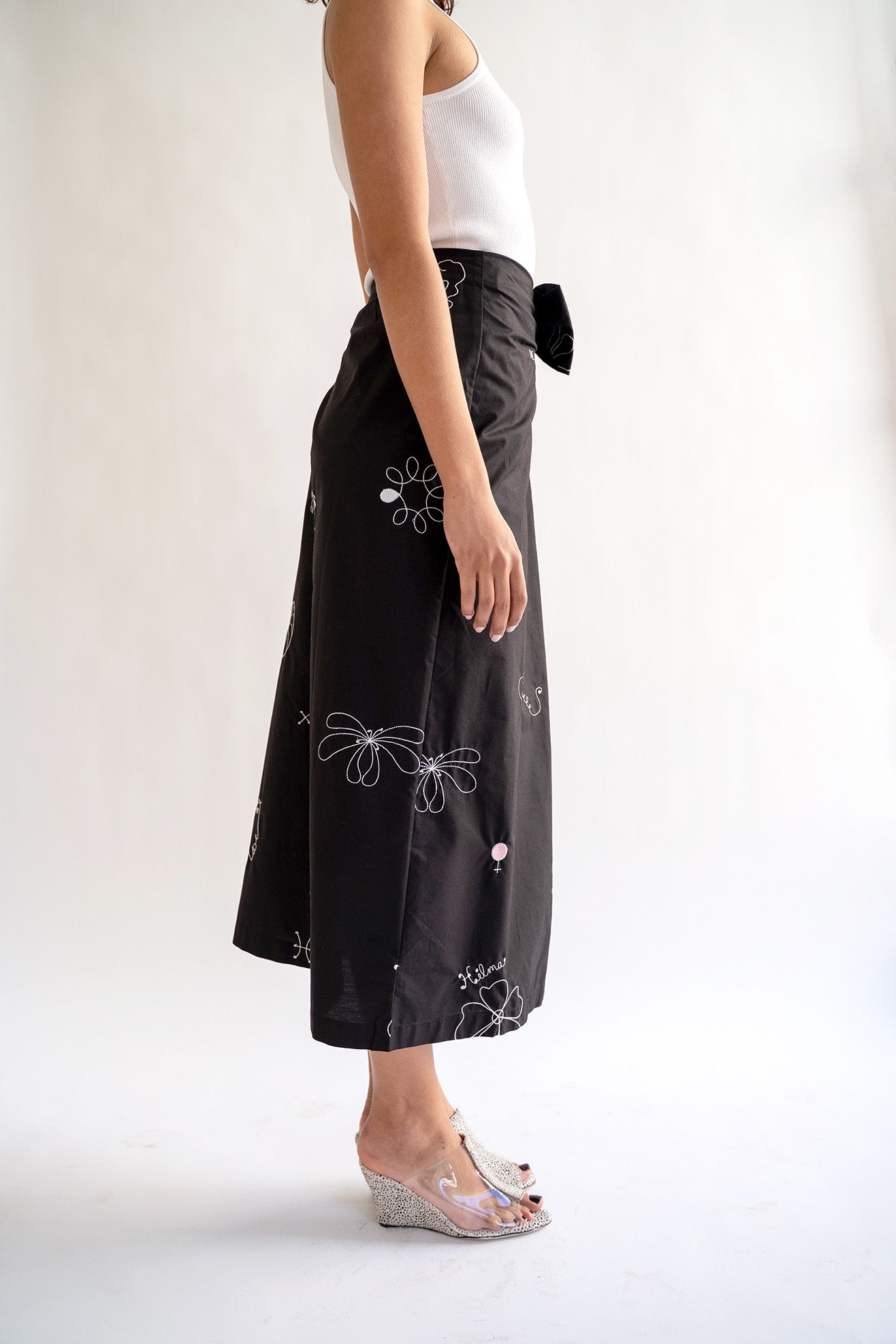 MR. LARKIN, Carlo Skirt, Hilma Embroidery