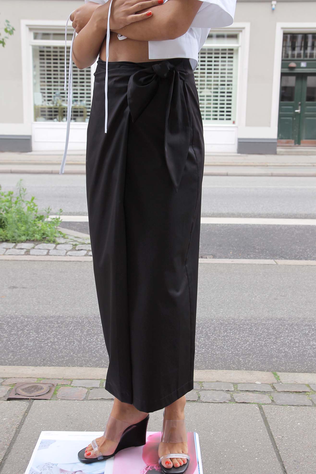 MR. LARKIN, Carlo Wrap Skirt