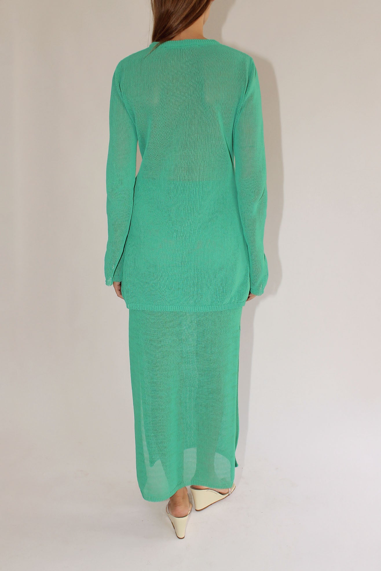 MR. LARKIN, Ellie Knit Tunic, Seafoam