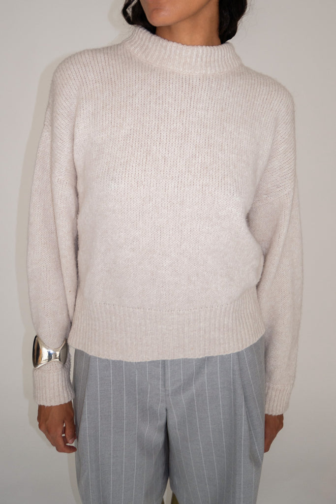 MR. LARKIN, Emmet Pullover, Fog