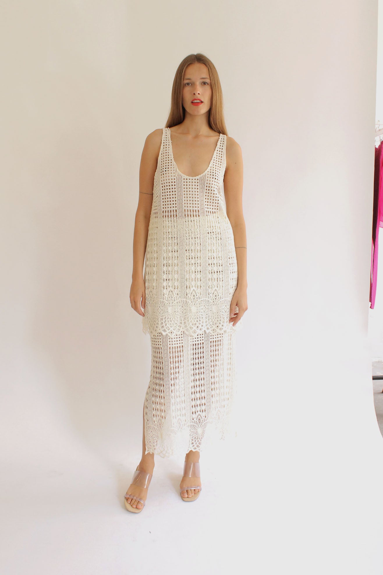 MR. LARKIN, LouLou Skirt, Gatsby Lace, Ivory