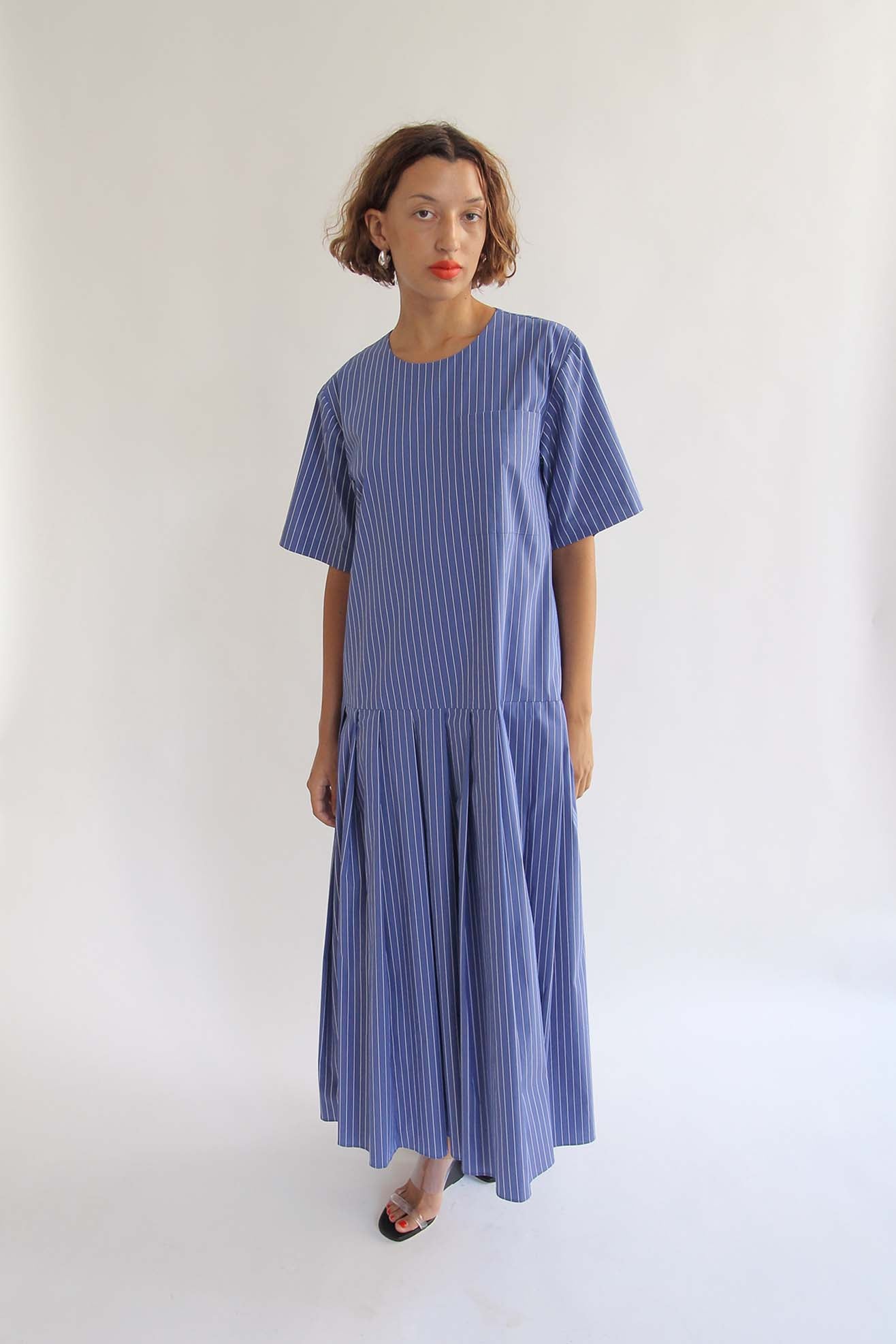 MR. LARKIN, Mona Dress, Admiral Blue