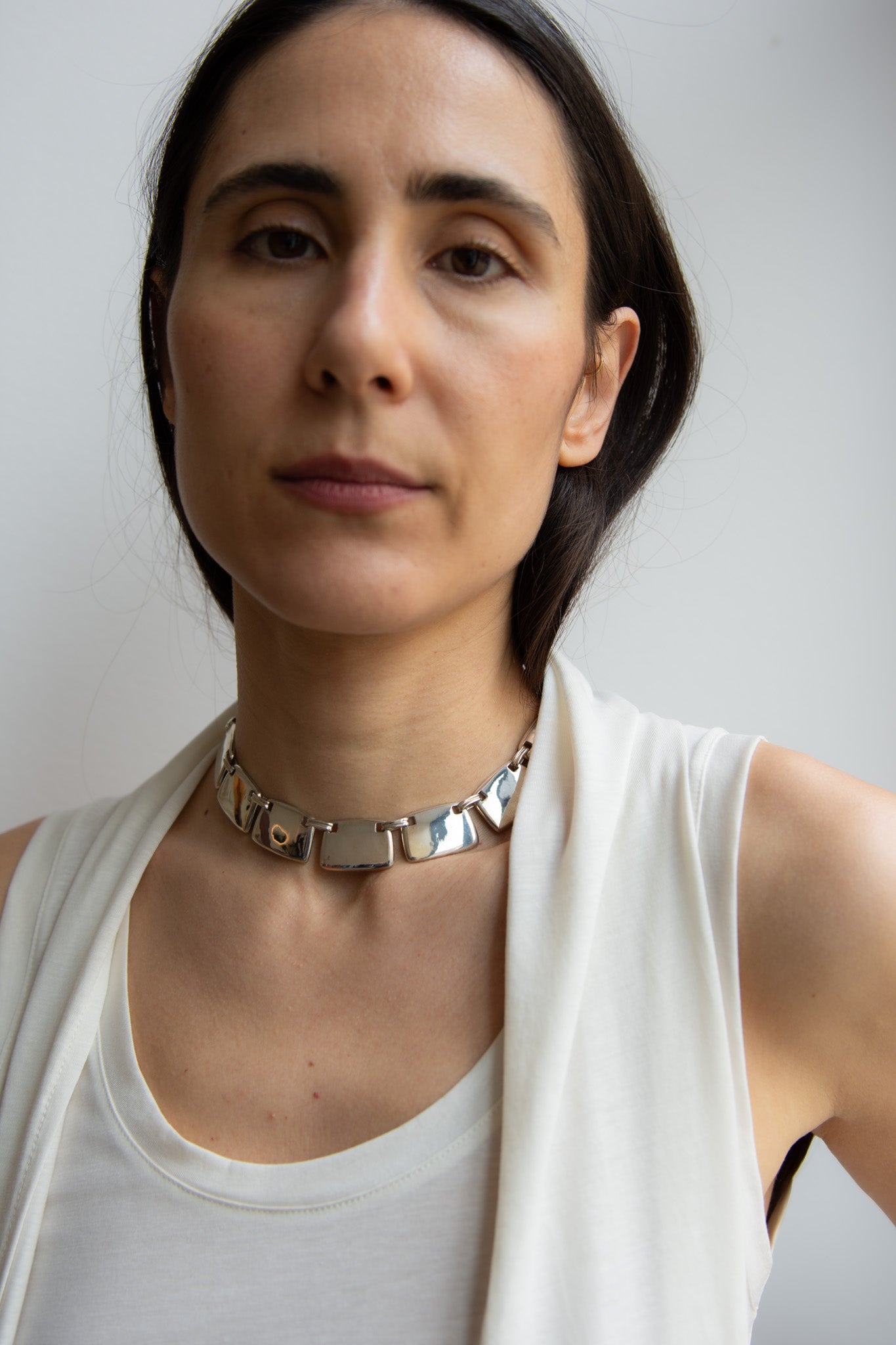 AGMES, Grace Collar, Silver