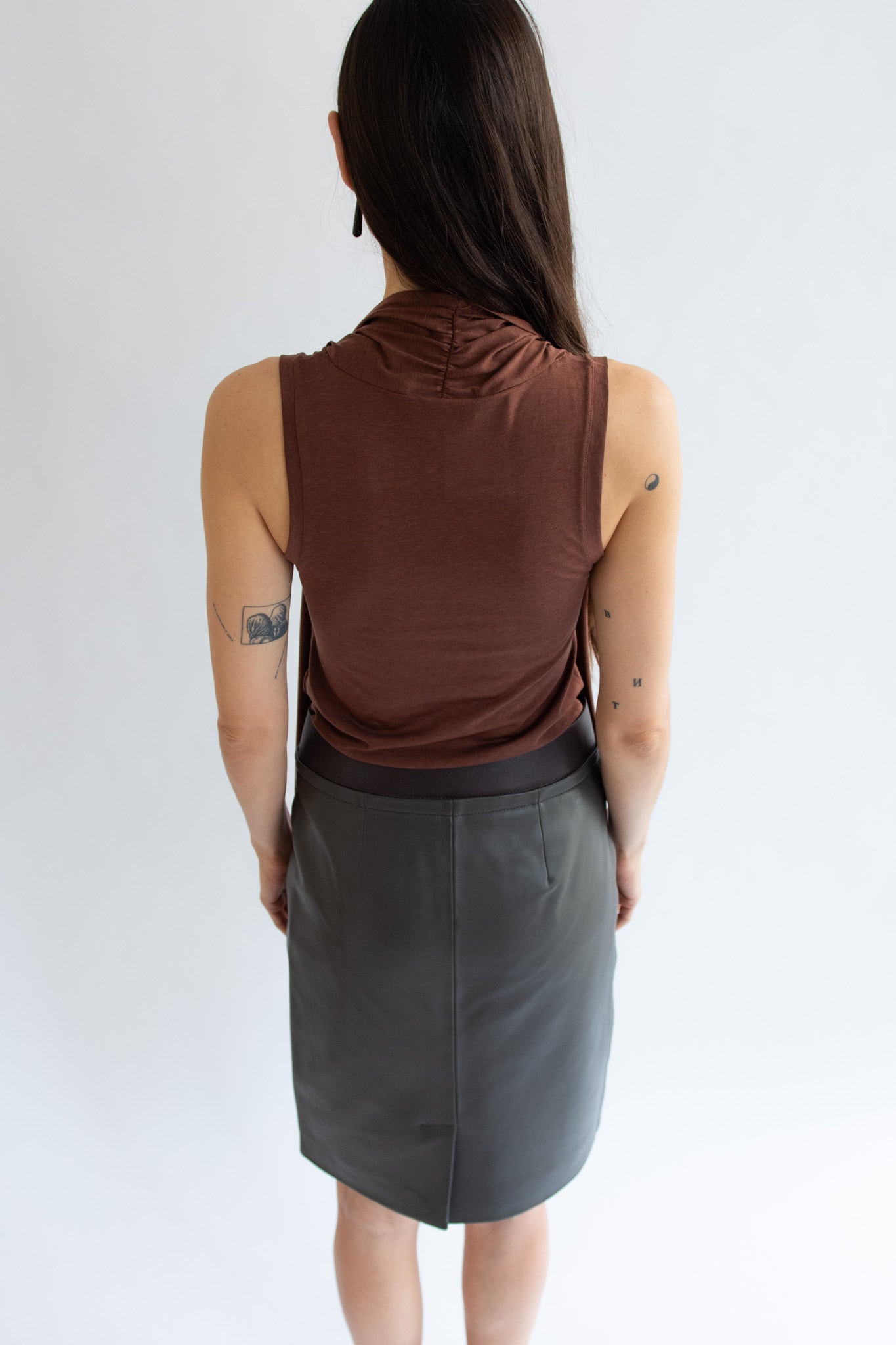 LAMIA LAGHA, LouLou Top, Brown