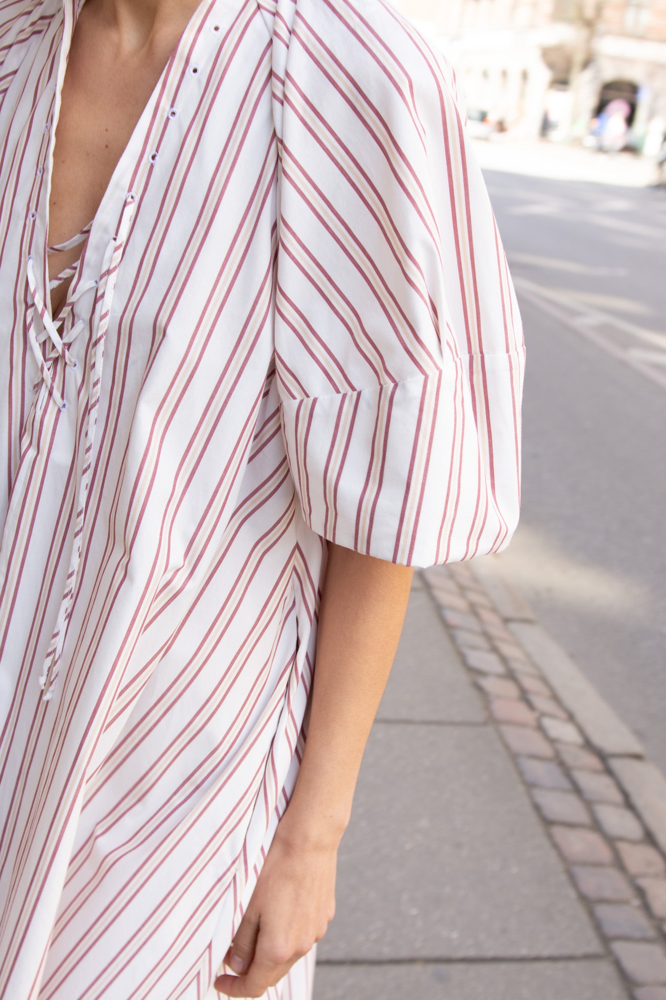 MR. LARKIN, Maya Dress, Retro Stripe