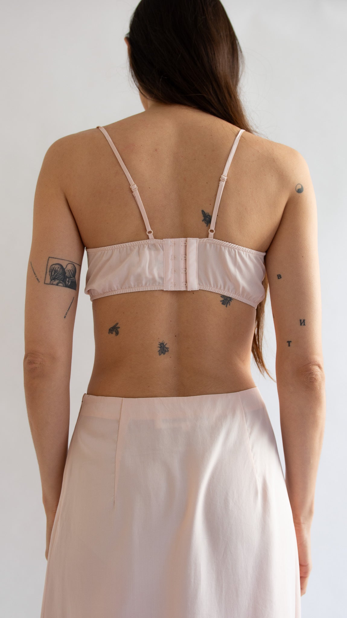 MR. LARKIN, Petite Bralette, Pale Peach