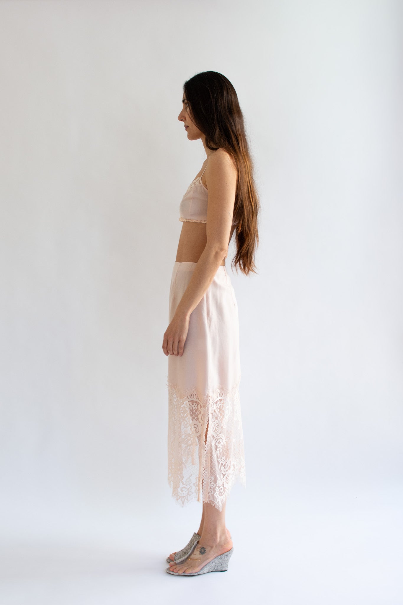 MR. LARKIN, Petite Bralette, Pale Peach