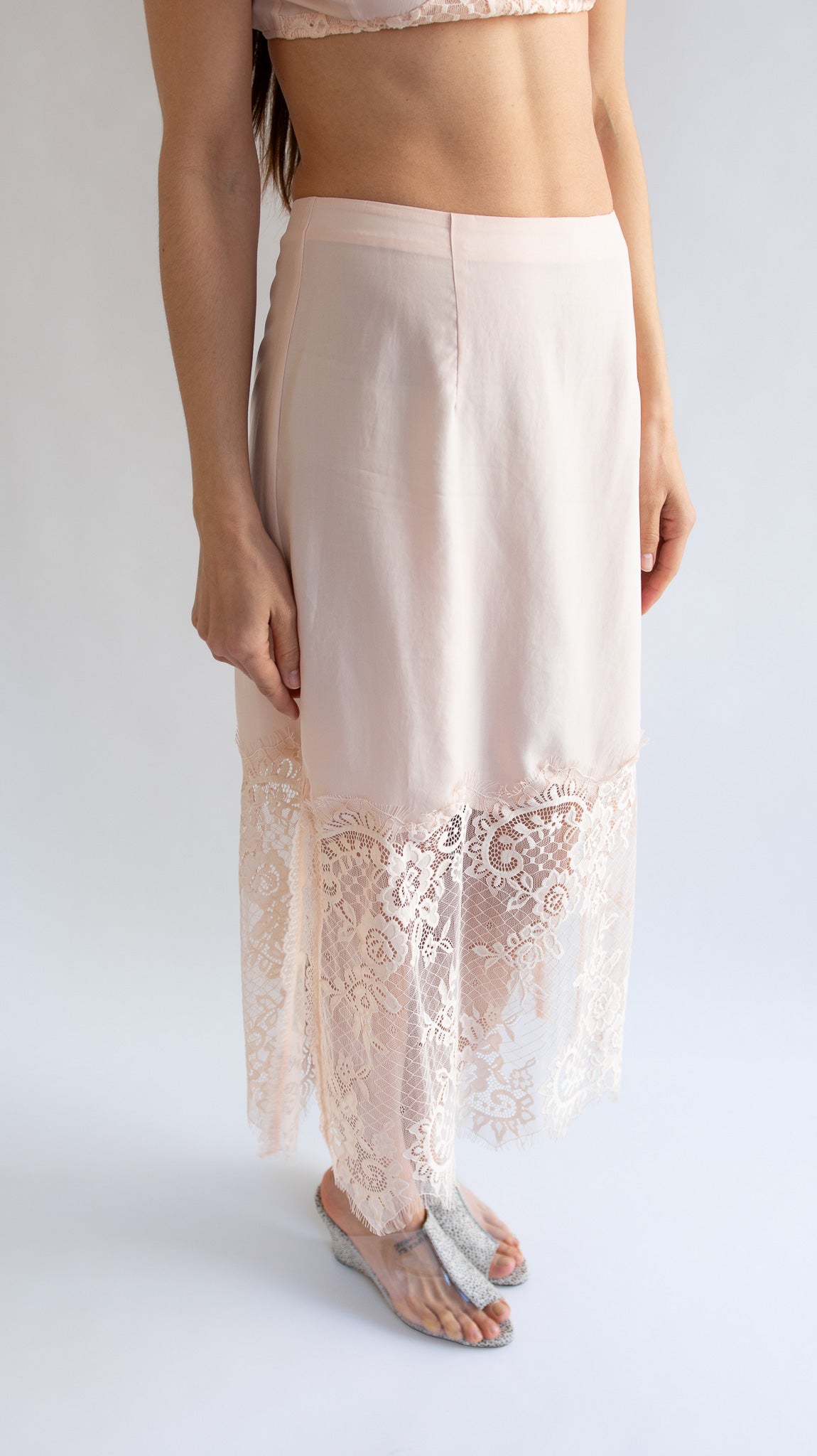 MR. LARKIN, Cheri Skirt, Pale Peach