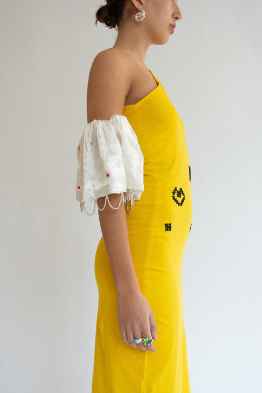 TIGRA TIGRA, Tikki XL Scrunchie, White