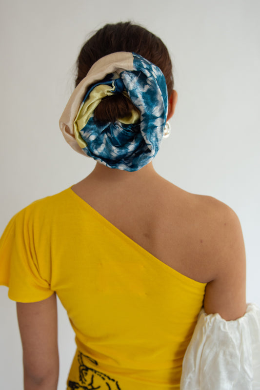 TIGRA TIGRA, Tiedye Patch XL Scrunchie, Multi