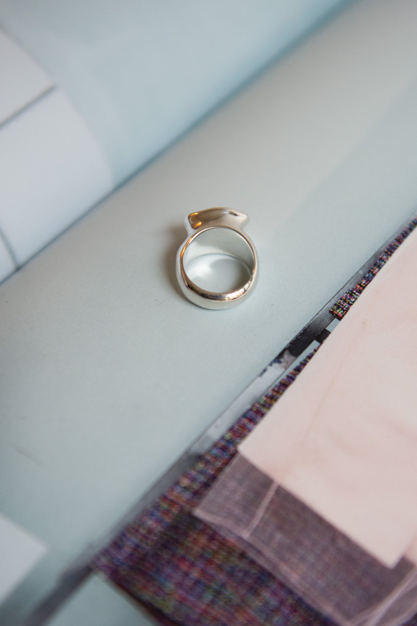 FARIS, Grand Ring, Green Amethyst