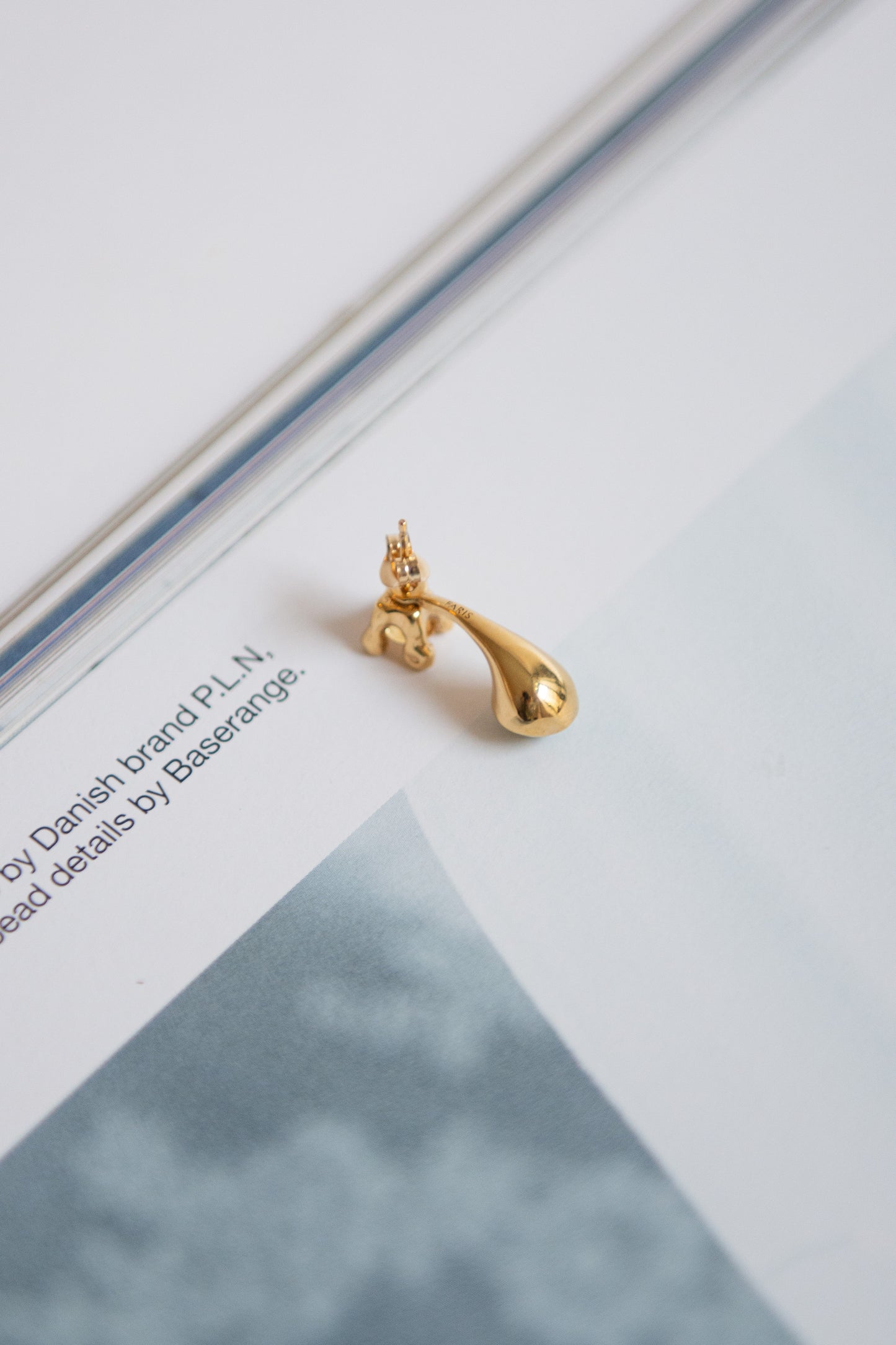 FARIS, Dotto Gem Stud Earrings, Gold/Citrine/Aventurine