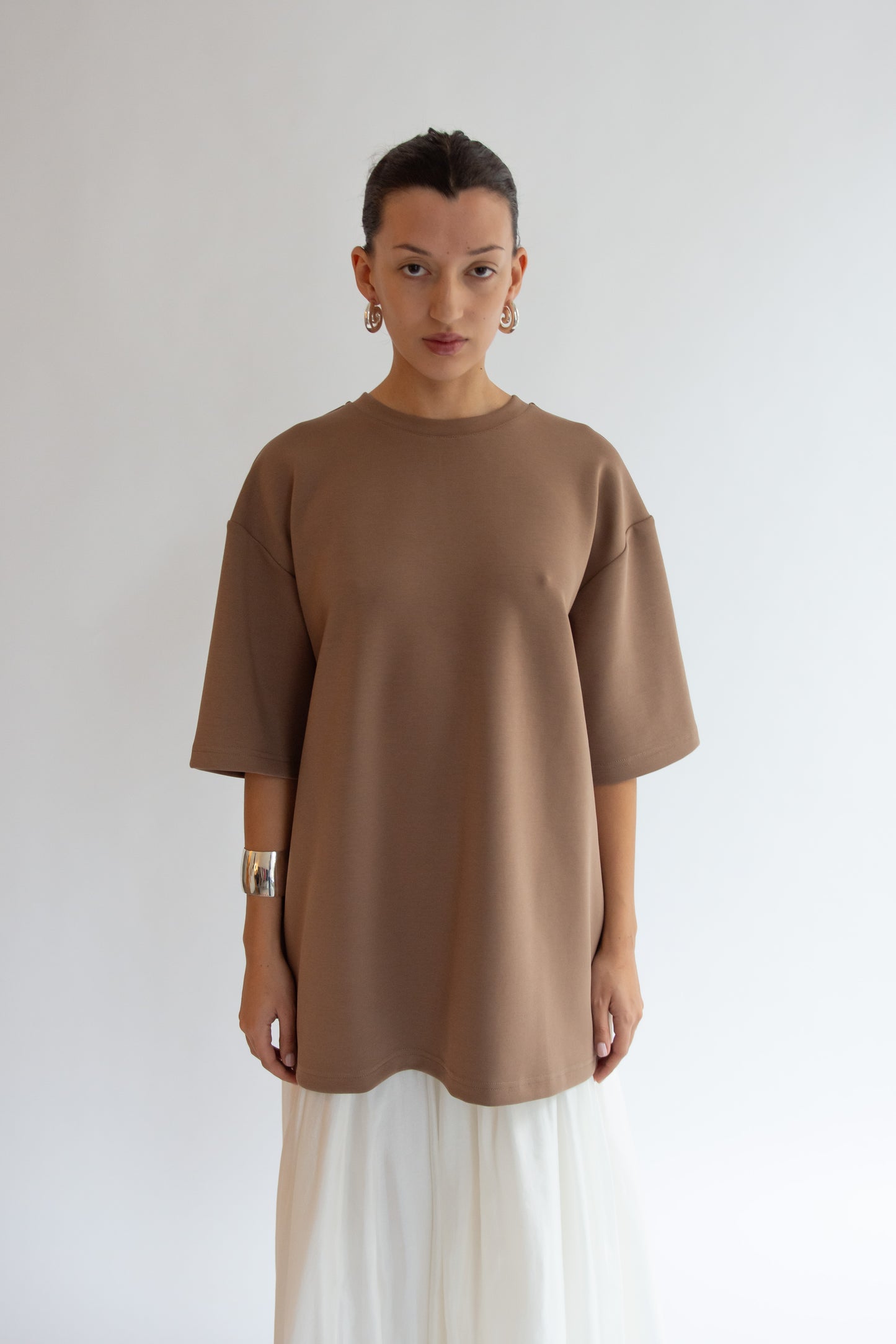 THE GARMENT, TG Bow Tee, Ice Latte