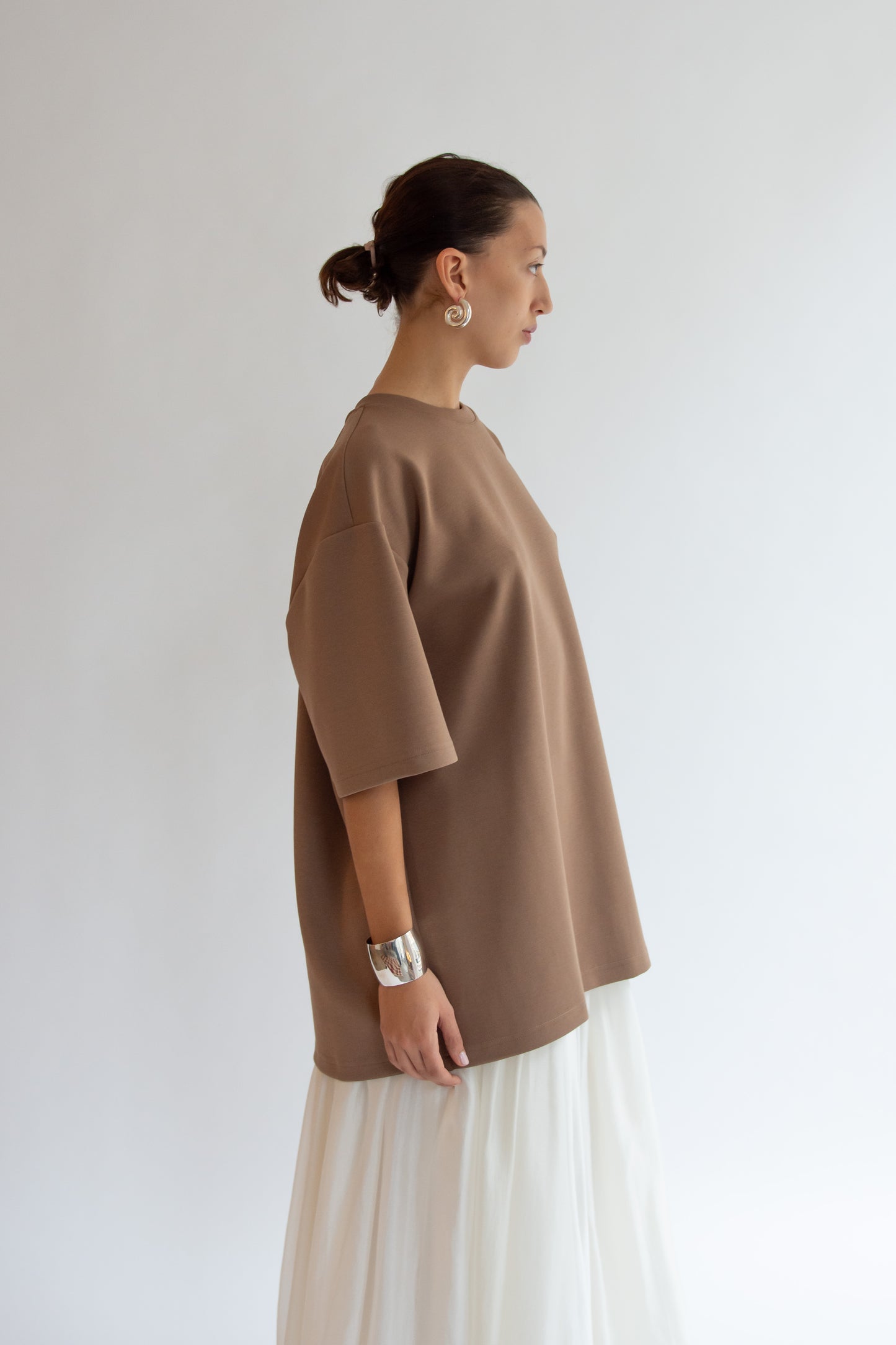 THE GARMENT, TG Bow Tee, Ice Latte