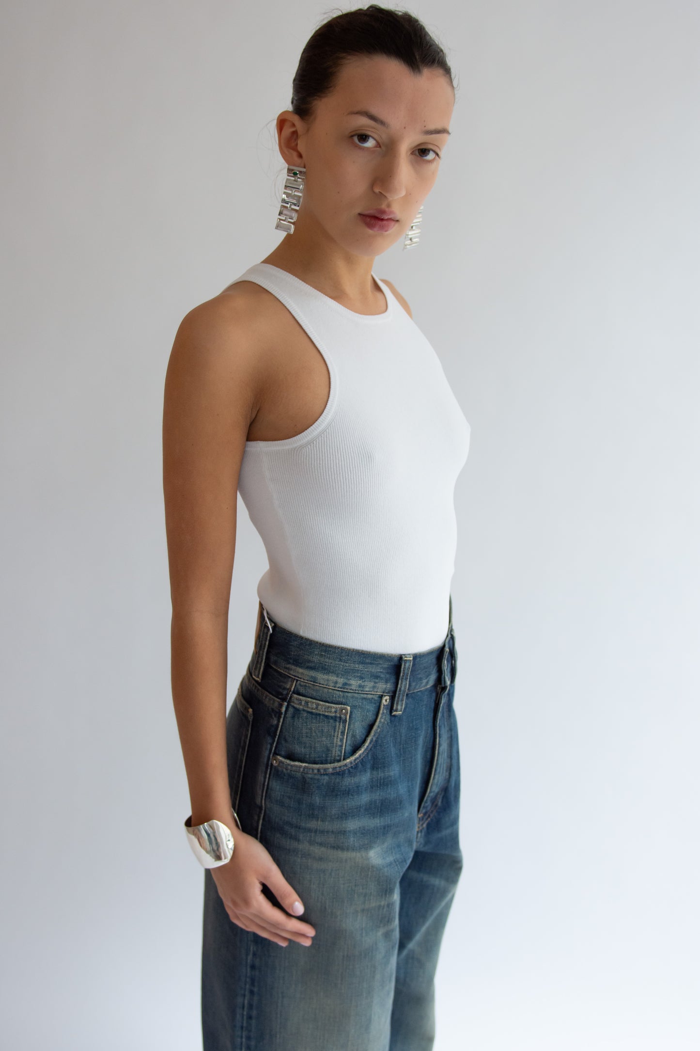 THE GARMENT, Madison Tank, White