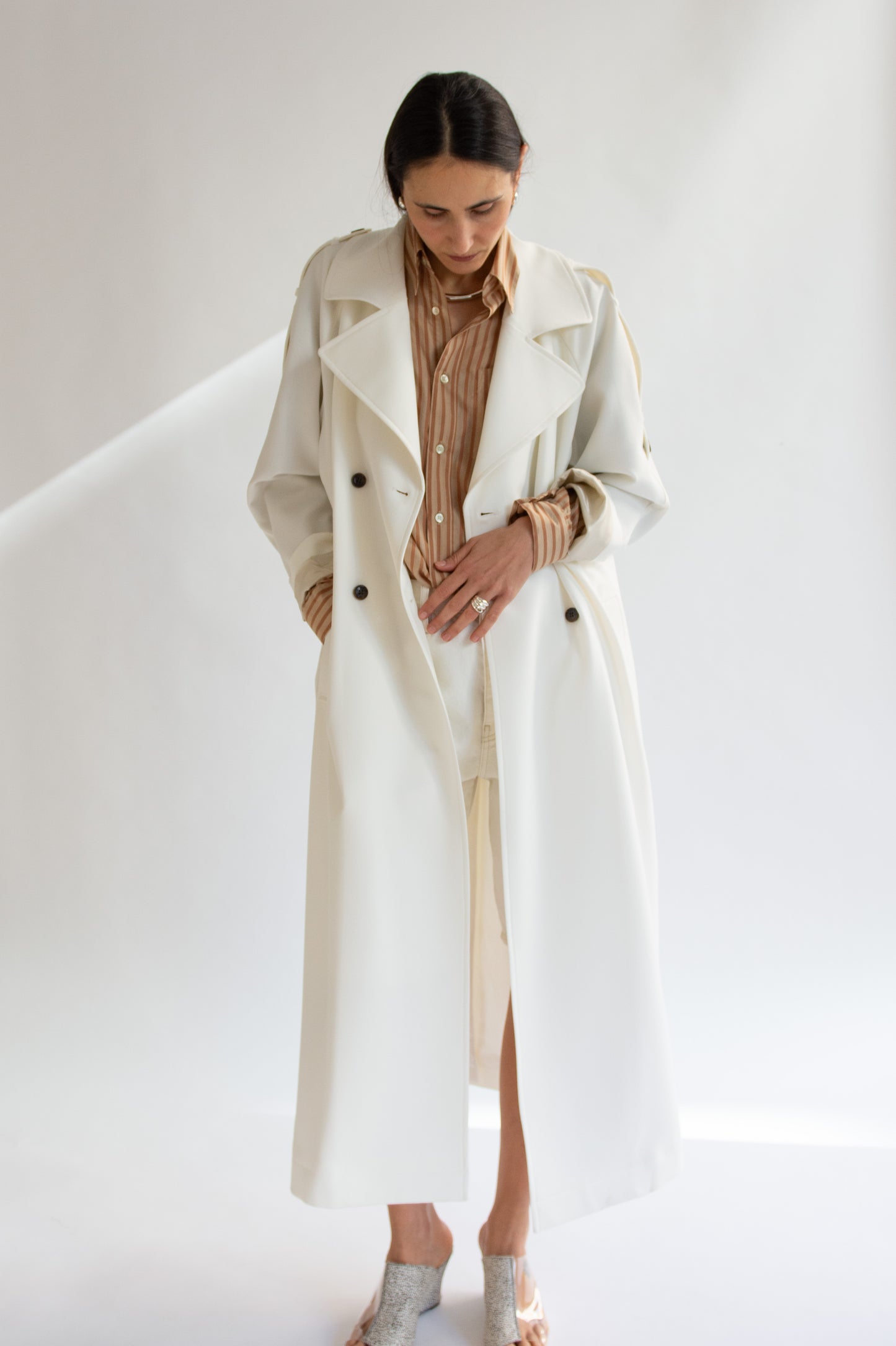 THE GARMENT, Pisano Trenchcoat, Cream