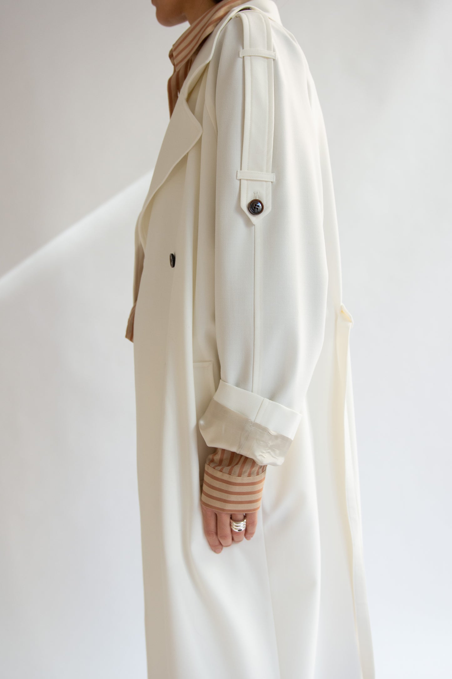 THE GARMENT, Pisano Trenchcoat, Cream