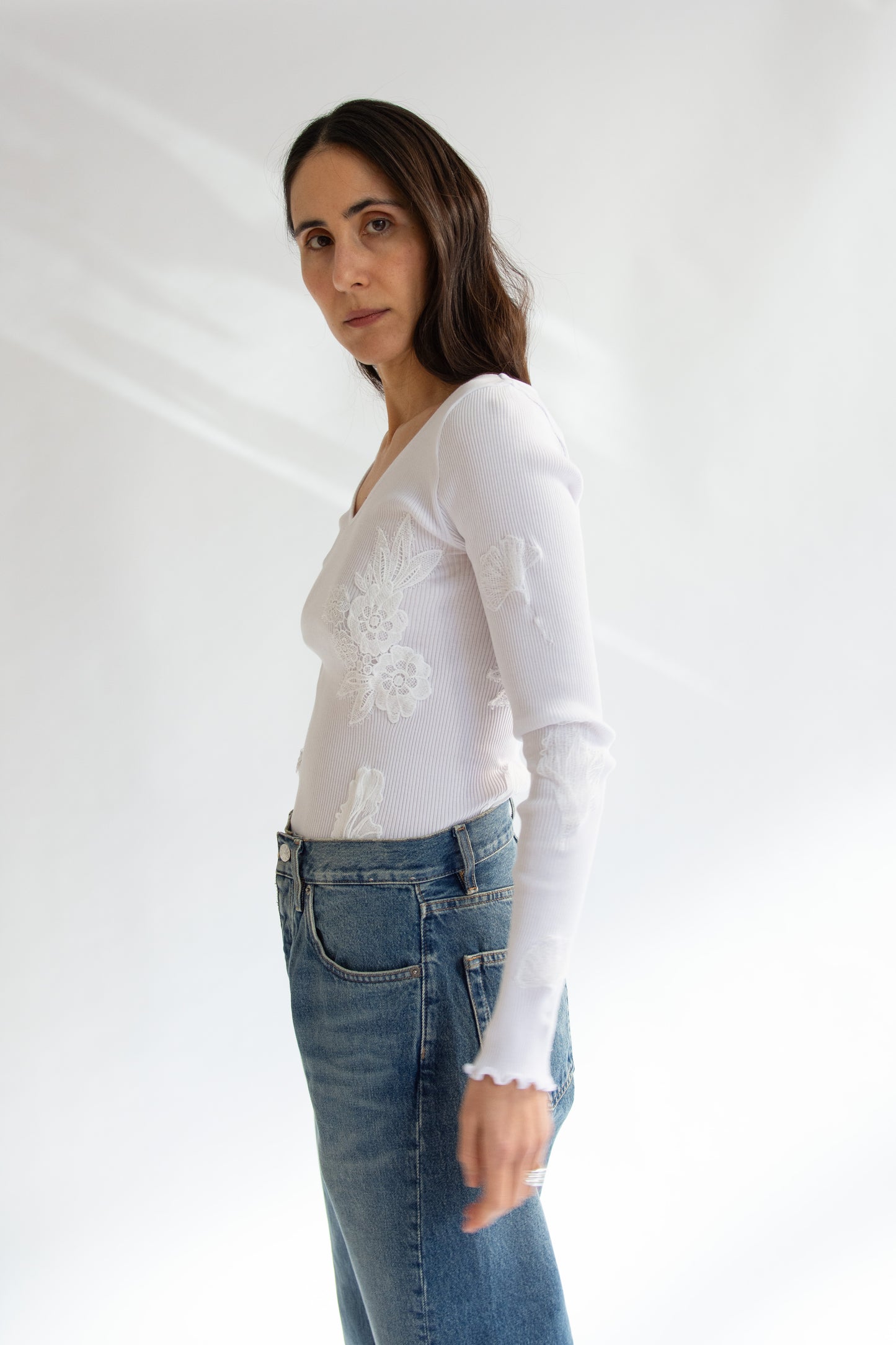 OPÉRASPORT, Elva Seamless Top, White