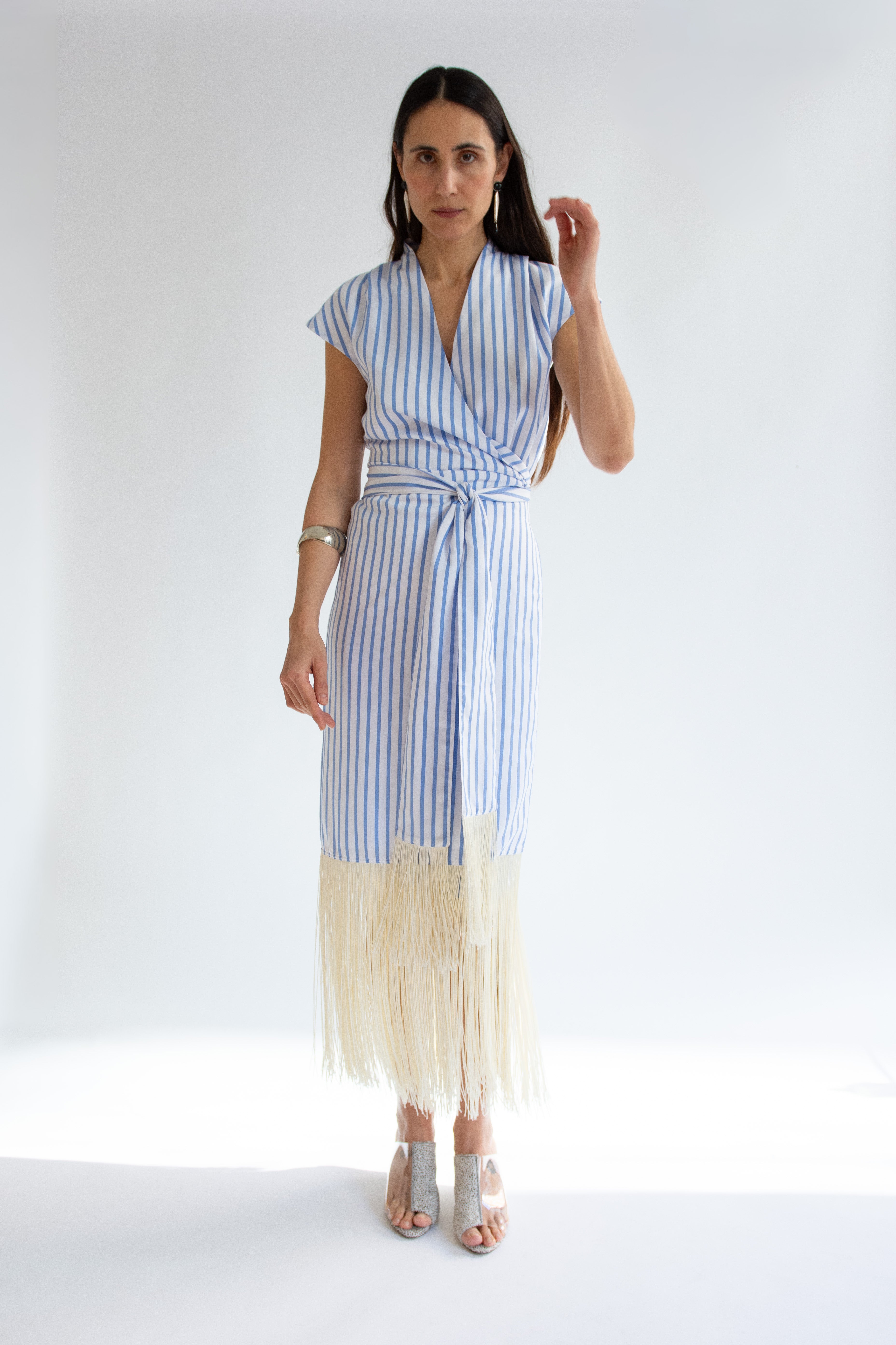 MR. LARKIN, Odette Dress, Nile Stripe – Mr. Larkin