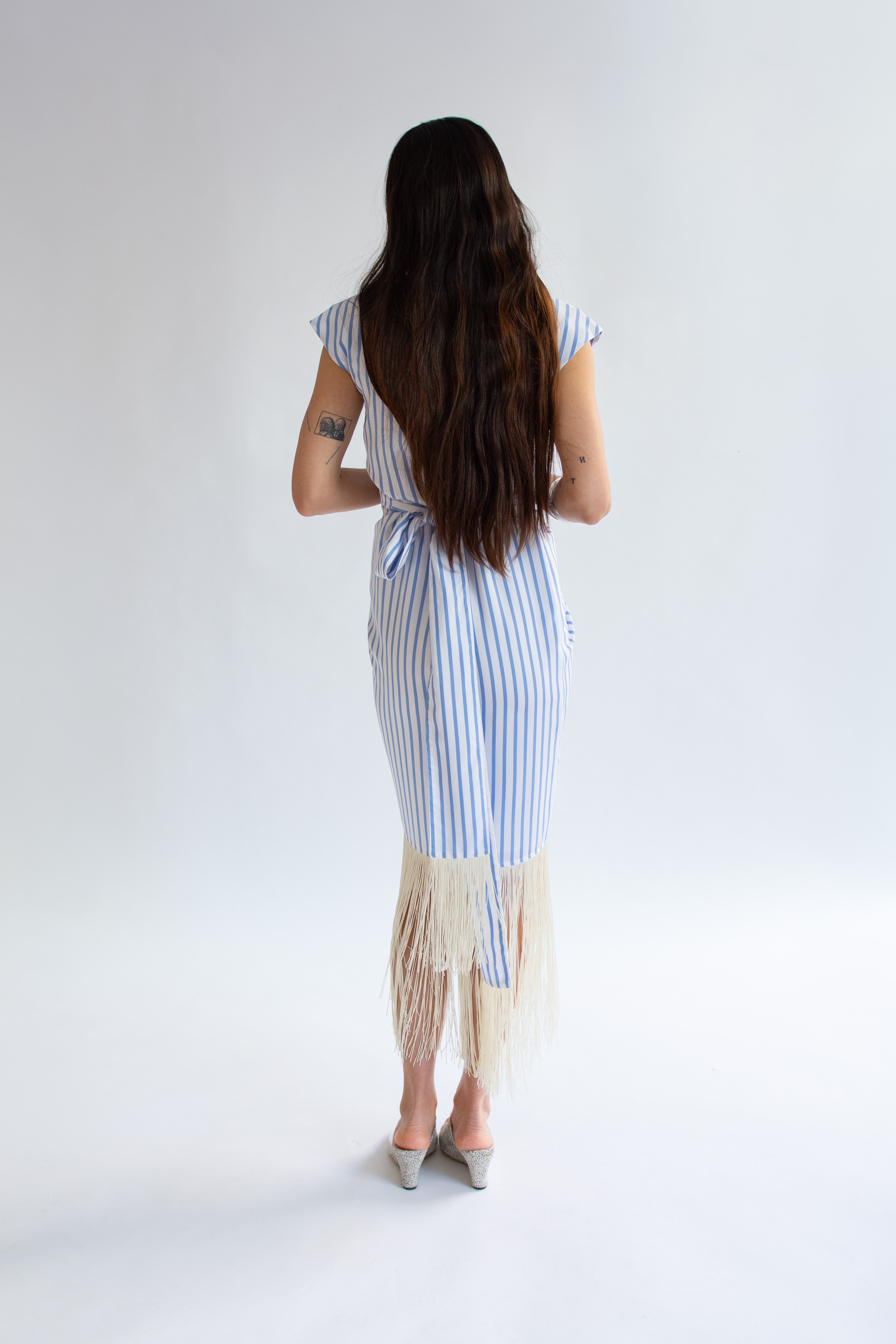 MR. LARKIN, Odette Dress, Nile Stripe – Mr. Larkin