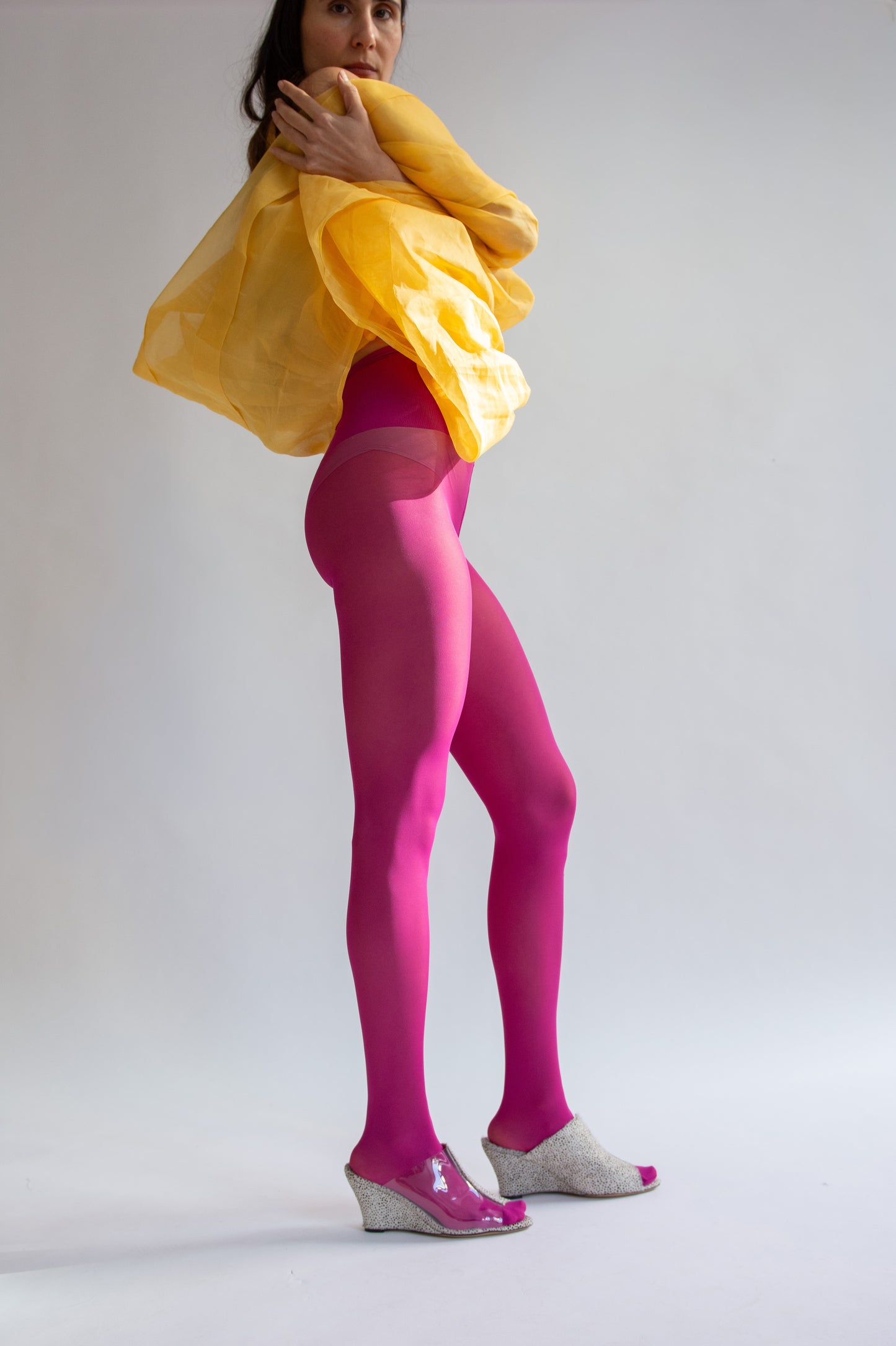 SWEDISH STOCKINGS, Svea Premium Tights, Magenta