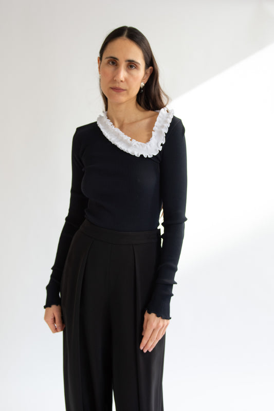 OPÉRASPORT, Evita Seamless Top, Black