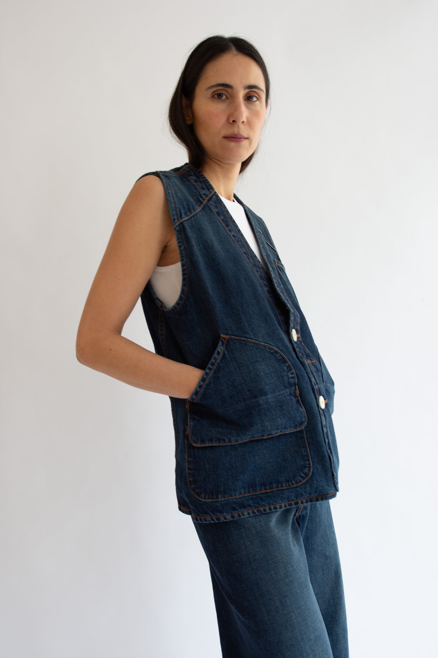 JESSE KAMM, Director's Vest, Medium Roast
