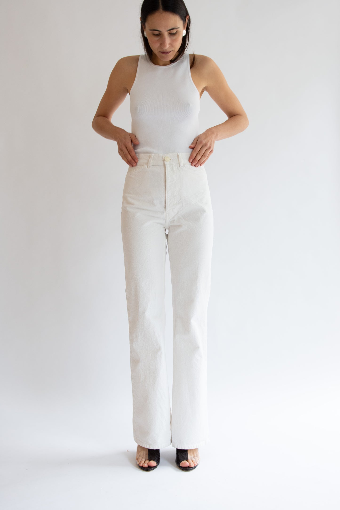 JESSE KAMM, Les Deux Pants, Salt White