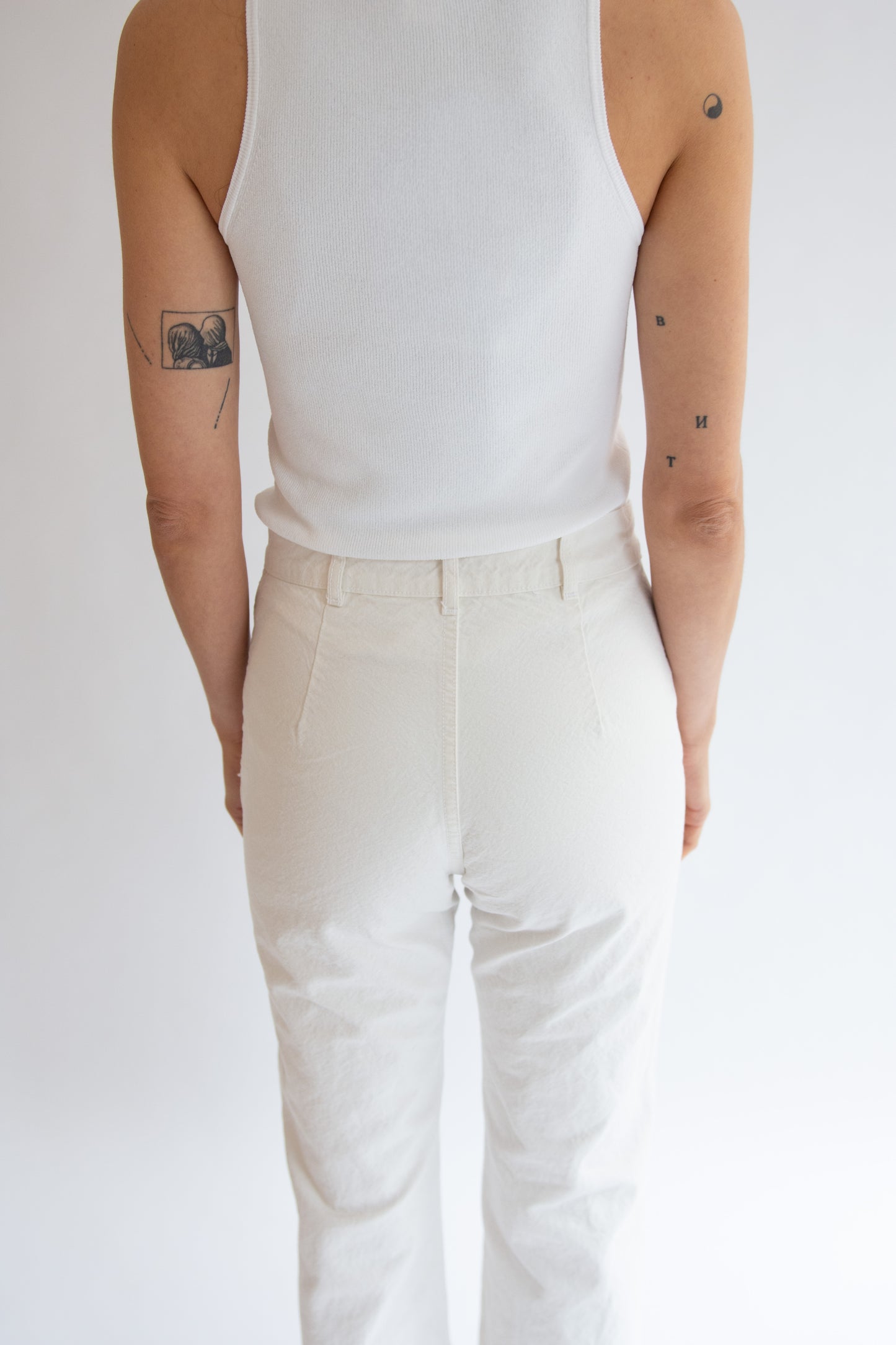 JESSE KAMM, Les Deux Pants, Salt White
