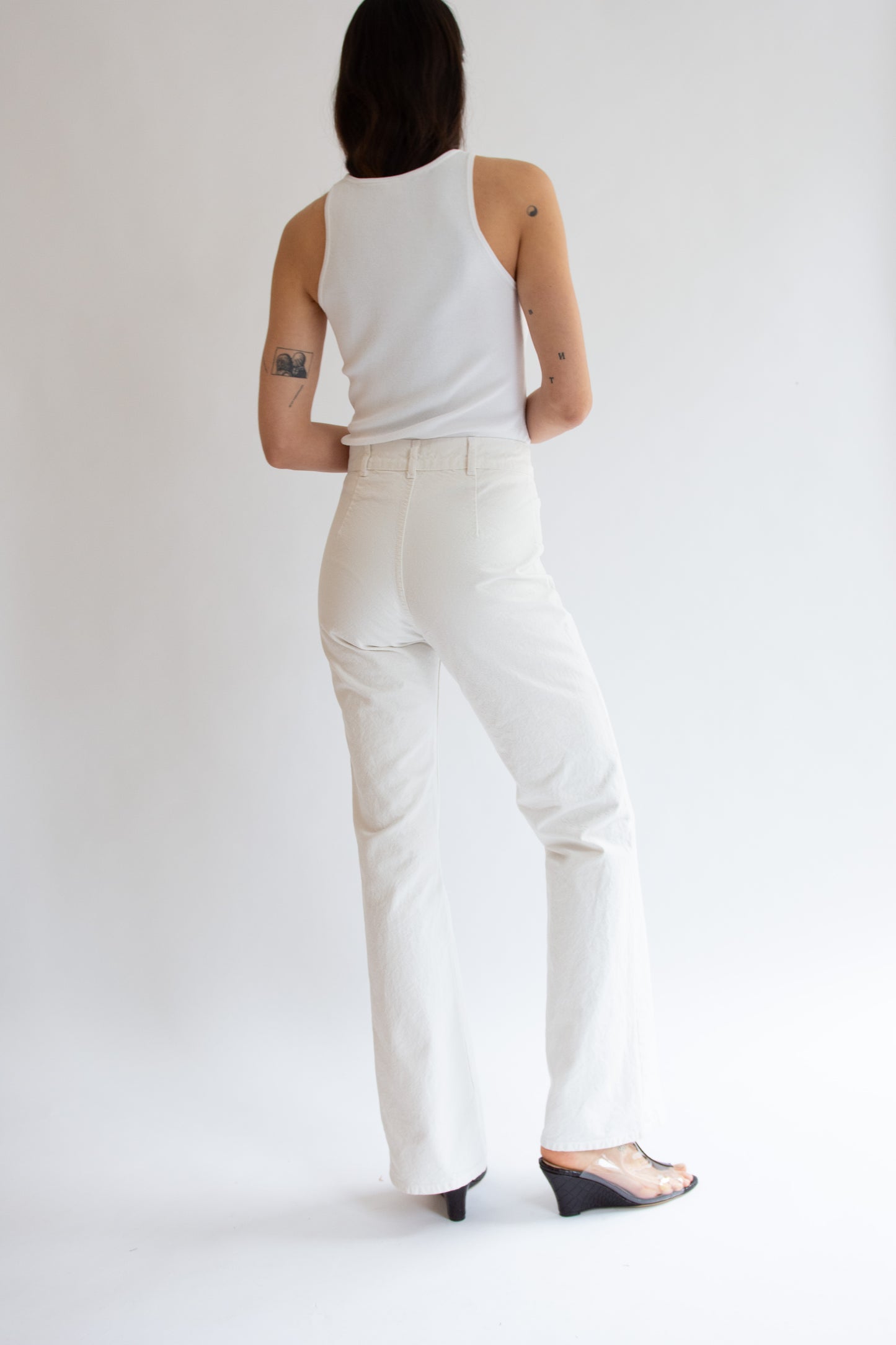 JESSE KAMM, Les Deux Pants, Salt White