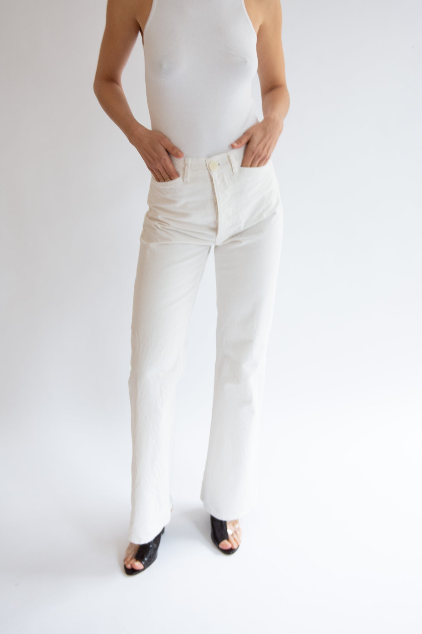 JESSE KAMM, Les Deux Pants, Salt White