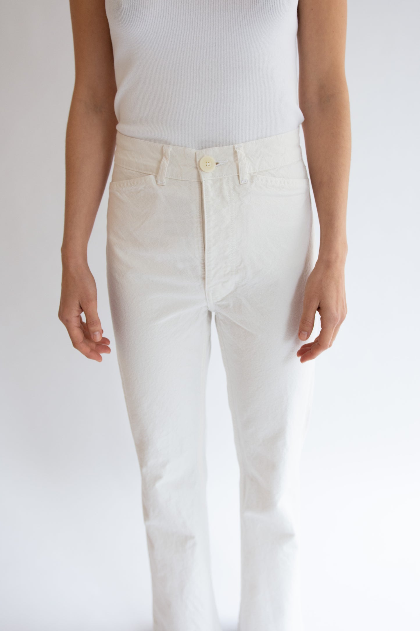 JESSE KAMM, Les Deux Pants, Salt White