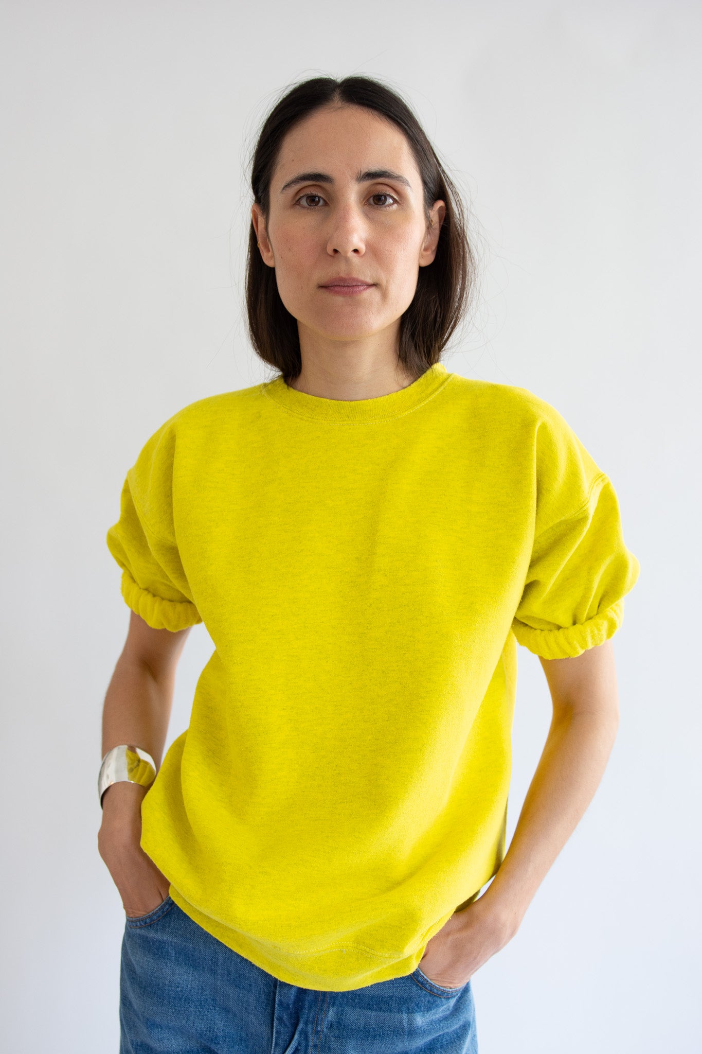 RACHEL COMEY, Stanza Sweatshirt, Citron