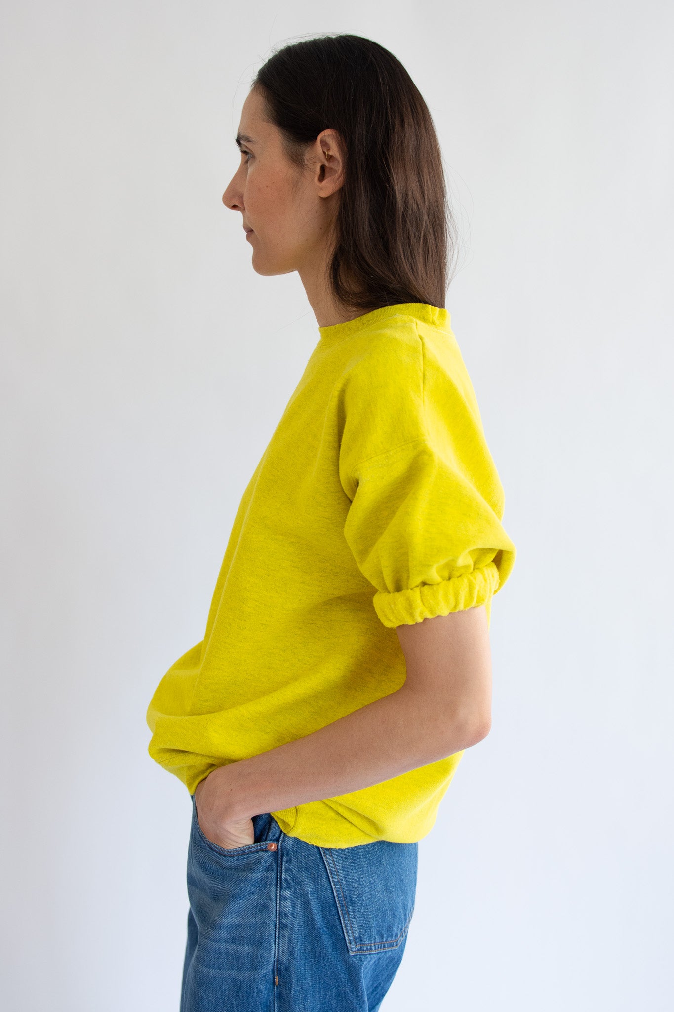 RACHEL COMEY, Stanza Sweatshirt, Citron