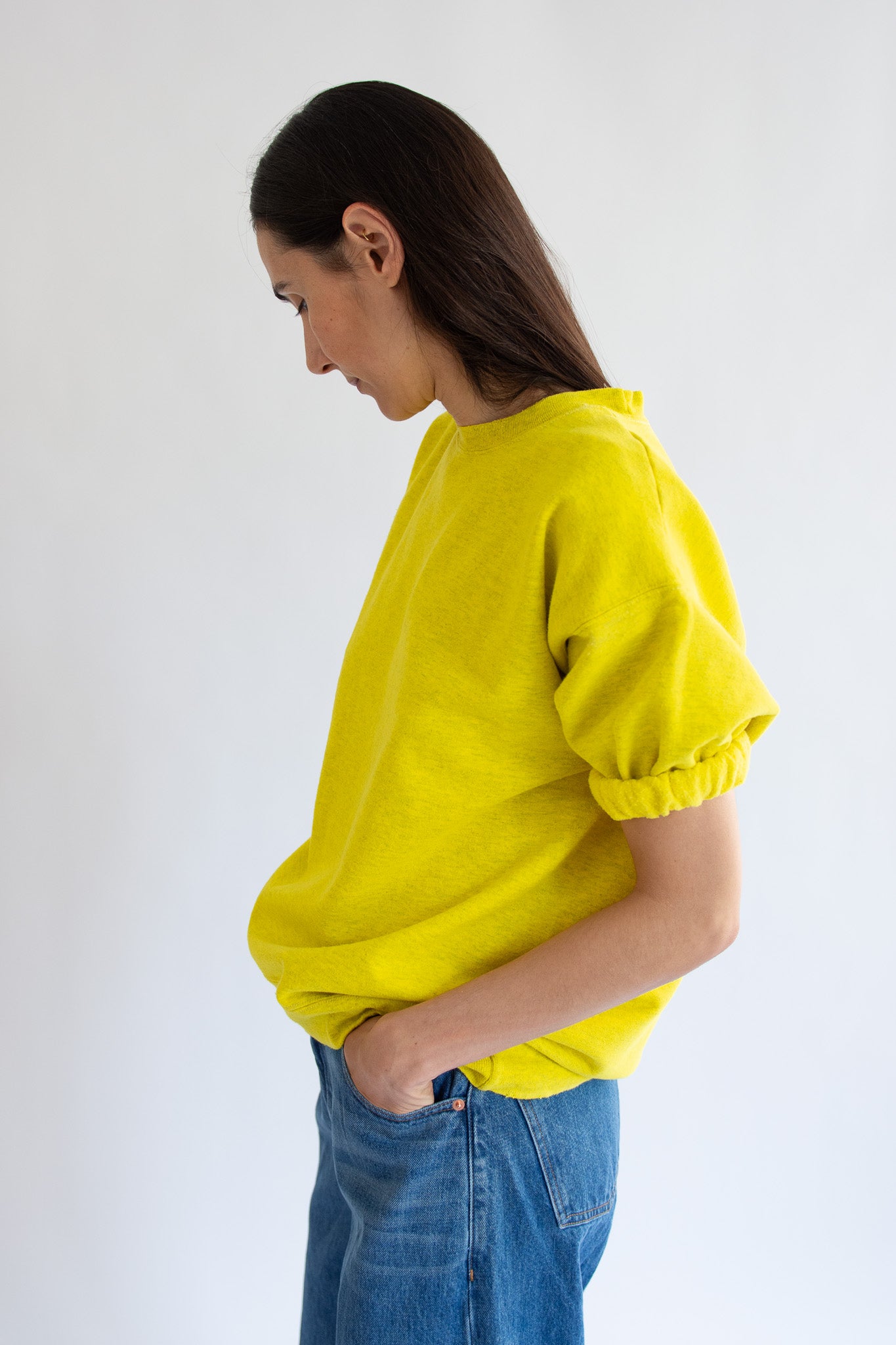 RACHEL COMEY, Stanza Sweatshirt, Citron