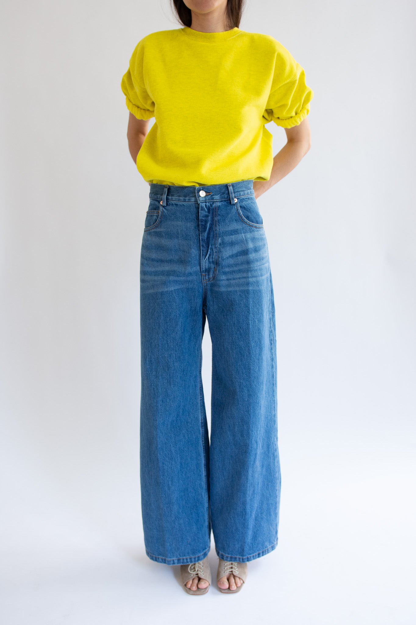 RACHEL COMEY, Ayo Pant, Cool Indigo