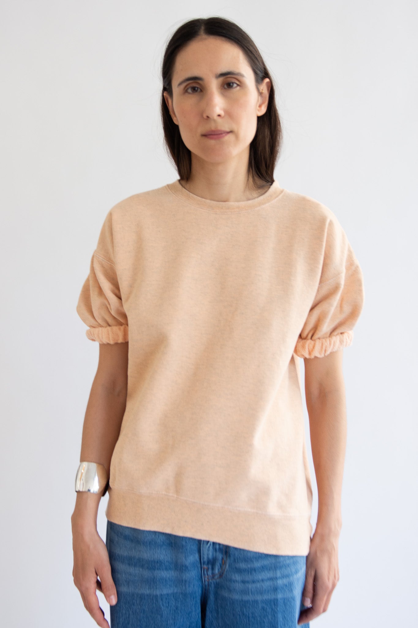 RACHEL COMEY, Stanza Sweatshirt, Peach