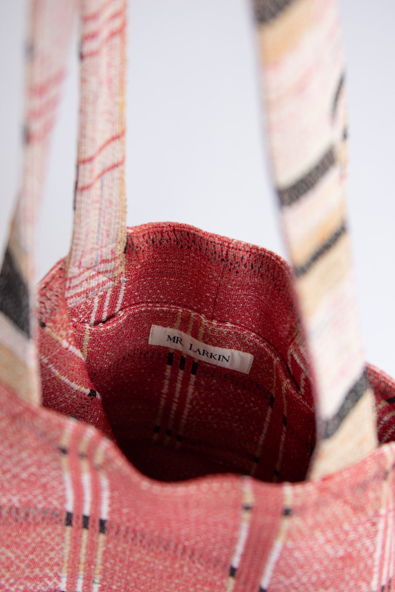 MR. LARKIN, Vega Tote, Multi/Red