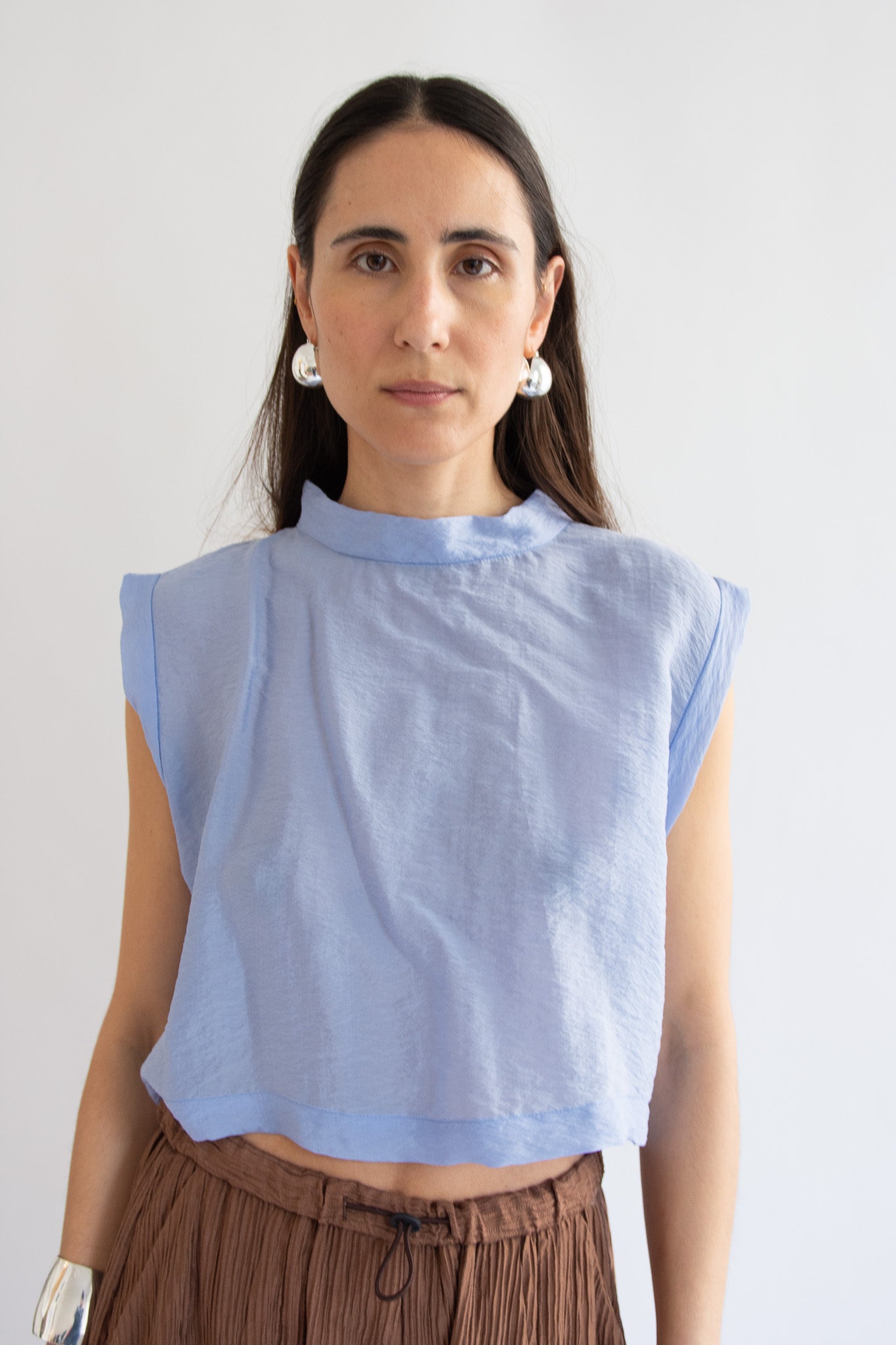 RACHEL COMEY, Bacchus Top, Light Blue