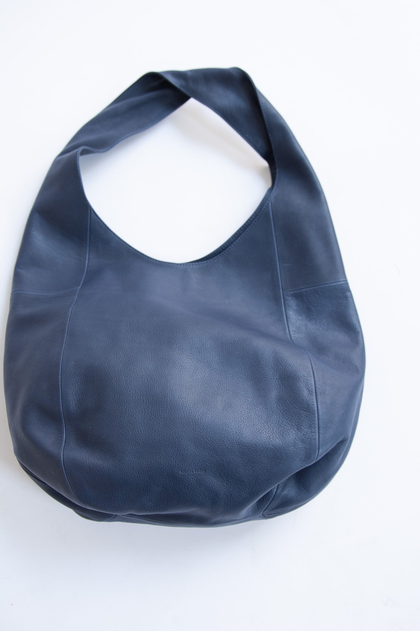 RACHEL COMEY, Harley Shoulder Bag, Waxy Leather Indigo