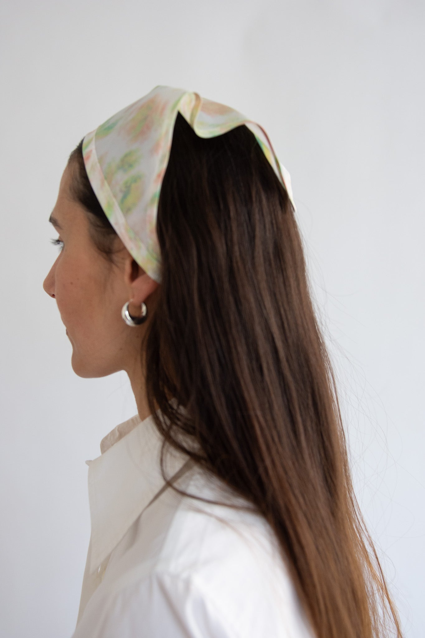 MR. LARKIN, Wilma Hair Triangle, Watercolor Floral