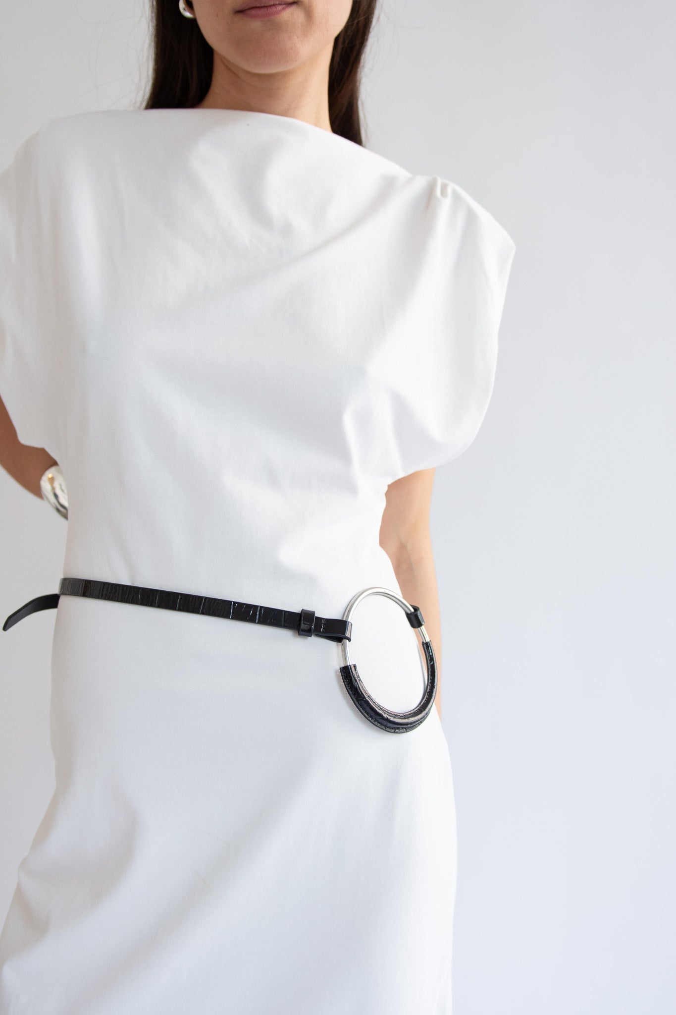 RACHEL COMEY, Wrapped Landlord Belt, Black