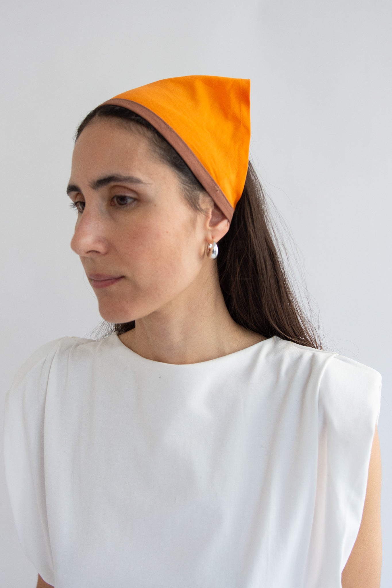 MR. LARKIN, Wilma Hair Triangle, Safety Orange