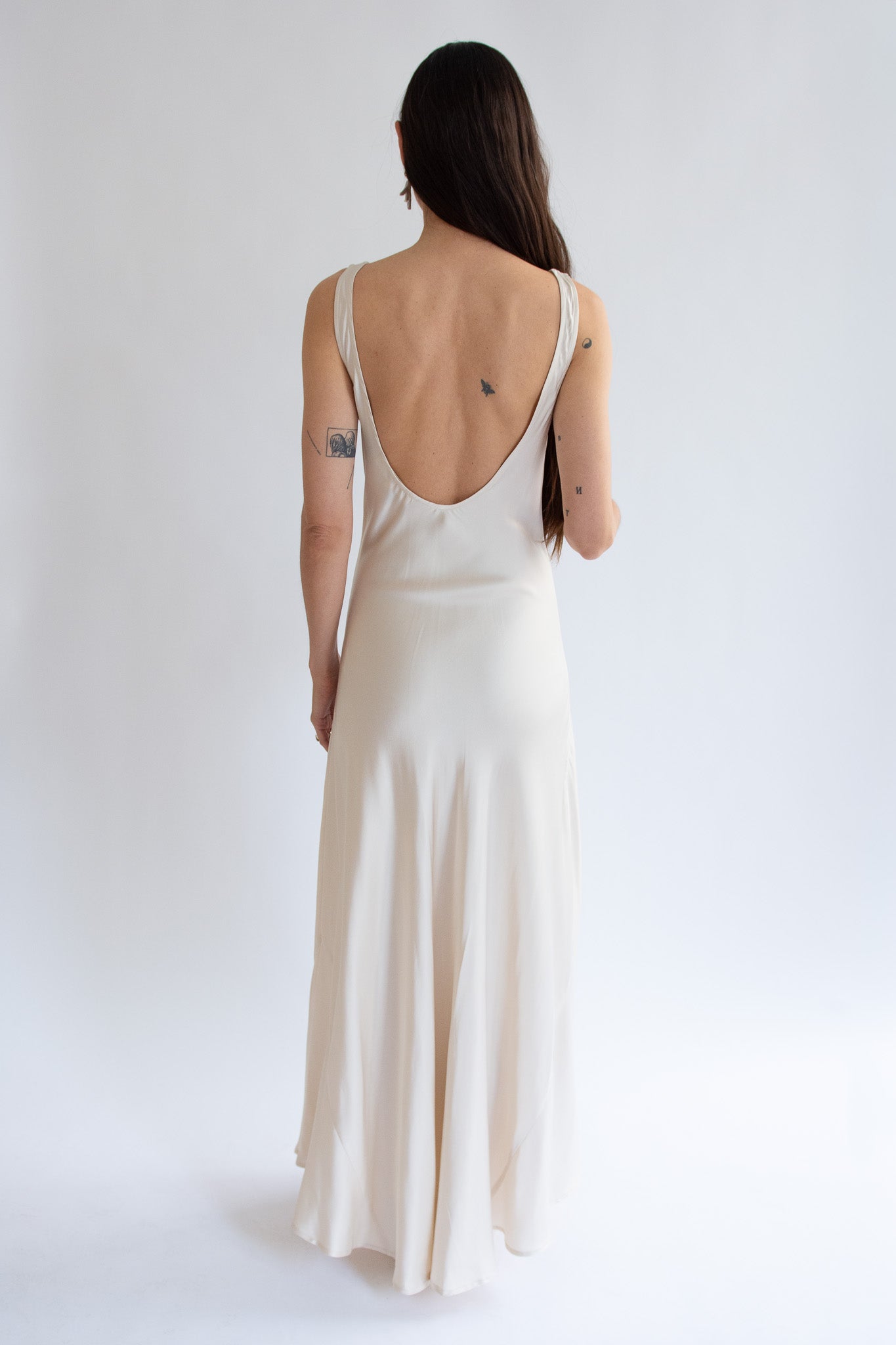 MR. LARKIN, Lee Slip Dress, Champagne