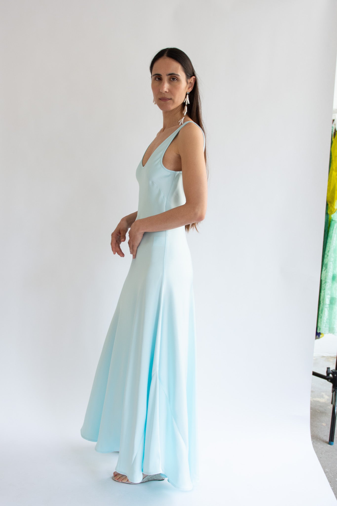 MR. LARKIN, Lee Slip Dress, Artik