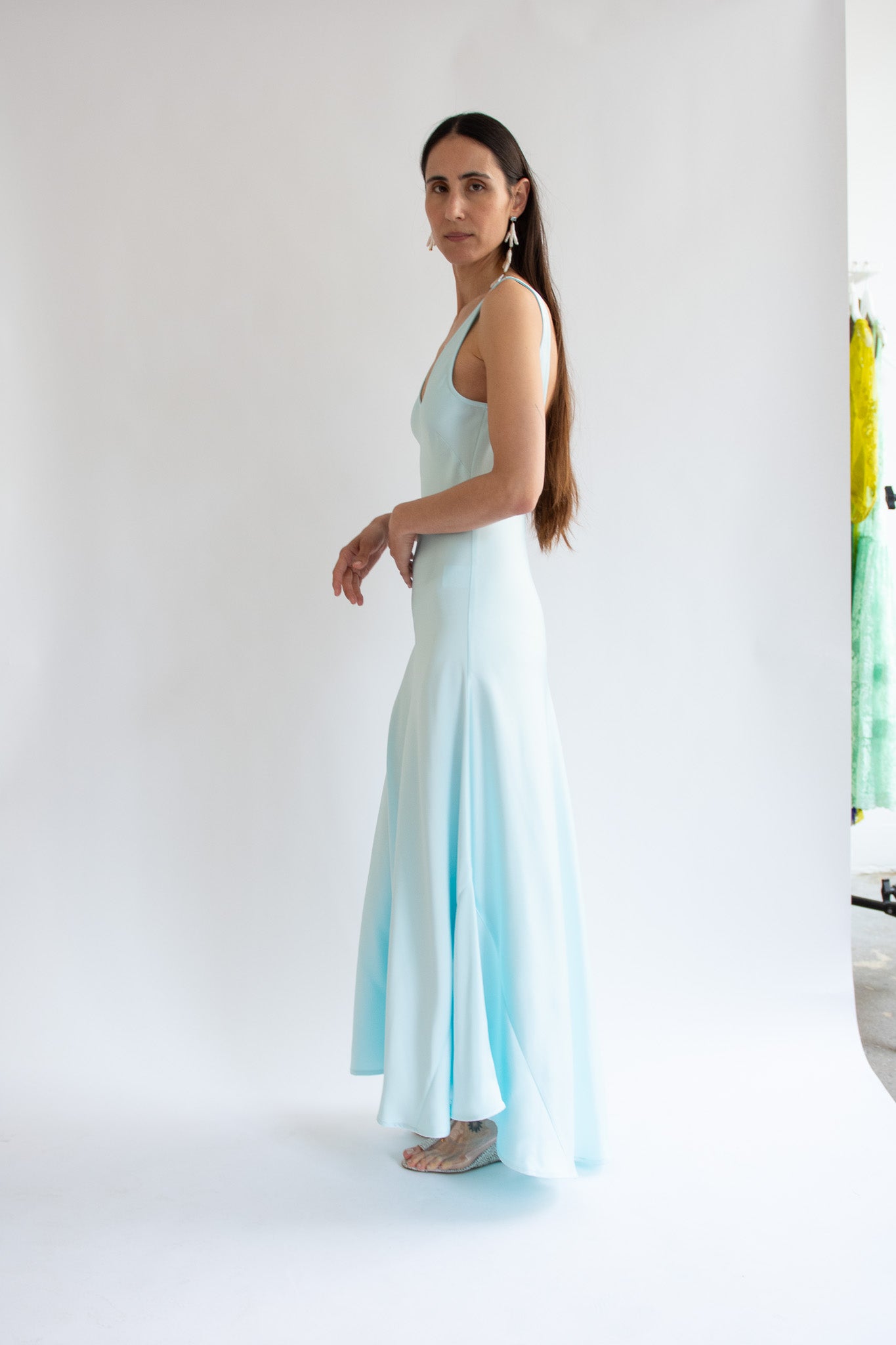 MR. LARKIN, Lee Slip Dress, Artik