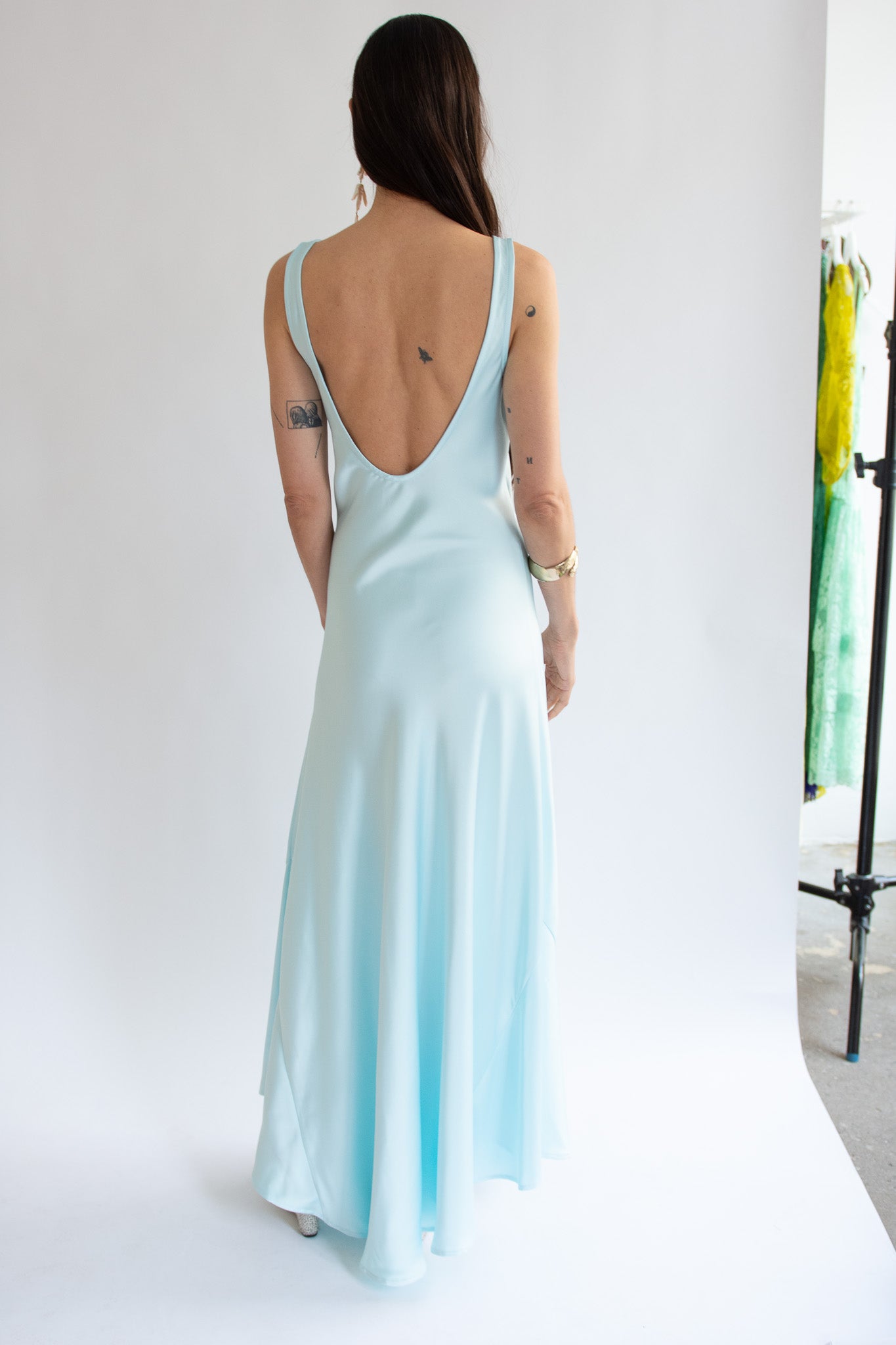 MR. LARKIN, Lee Slip Dress, Artik