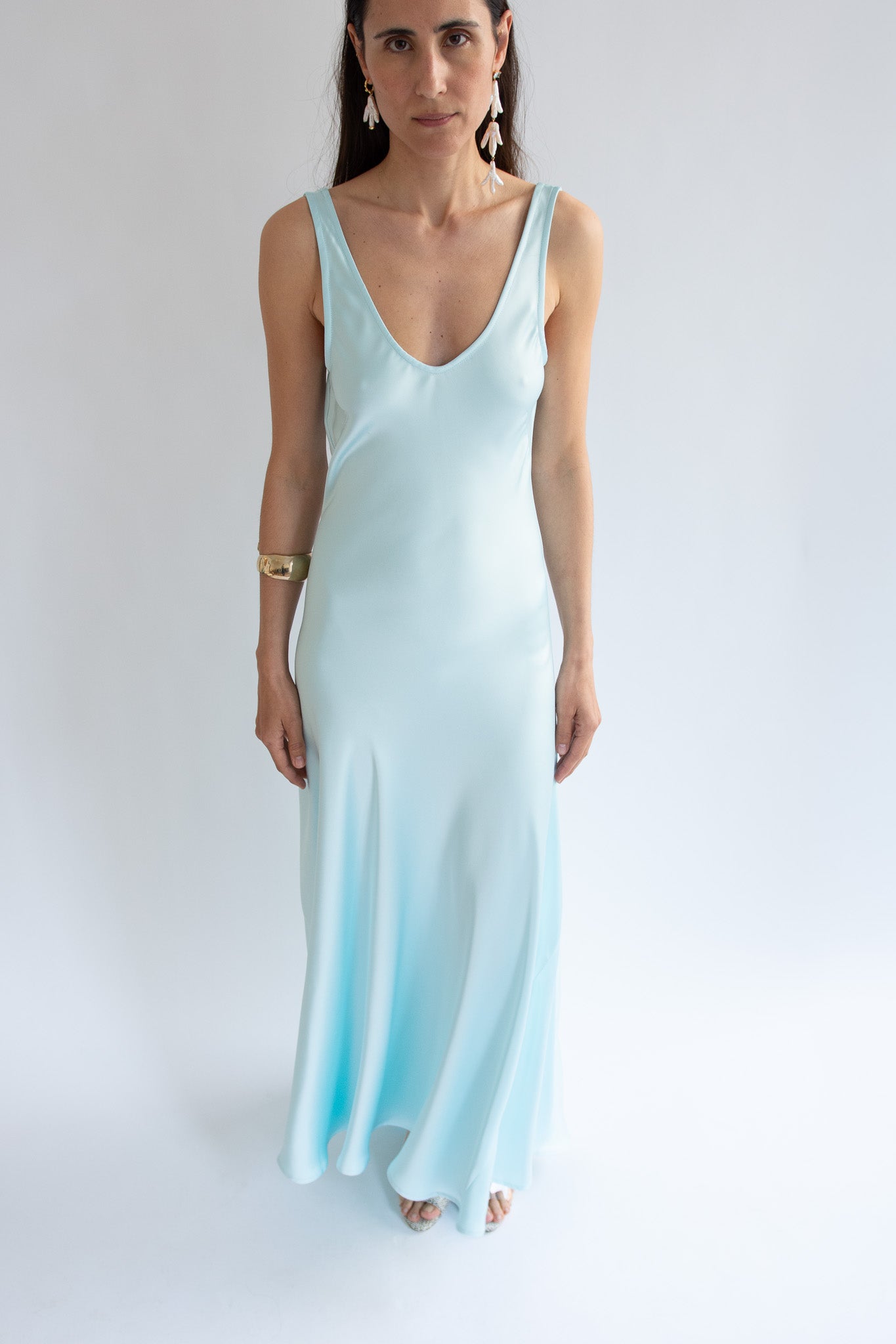 MR. LARKIN, Lee Slip Dress, Artik